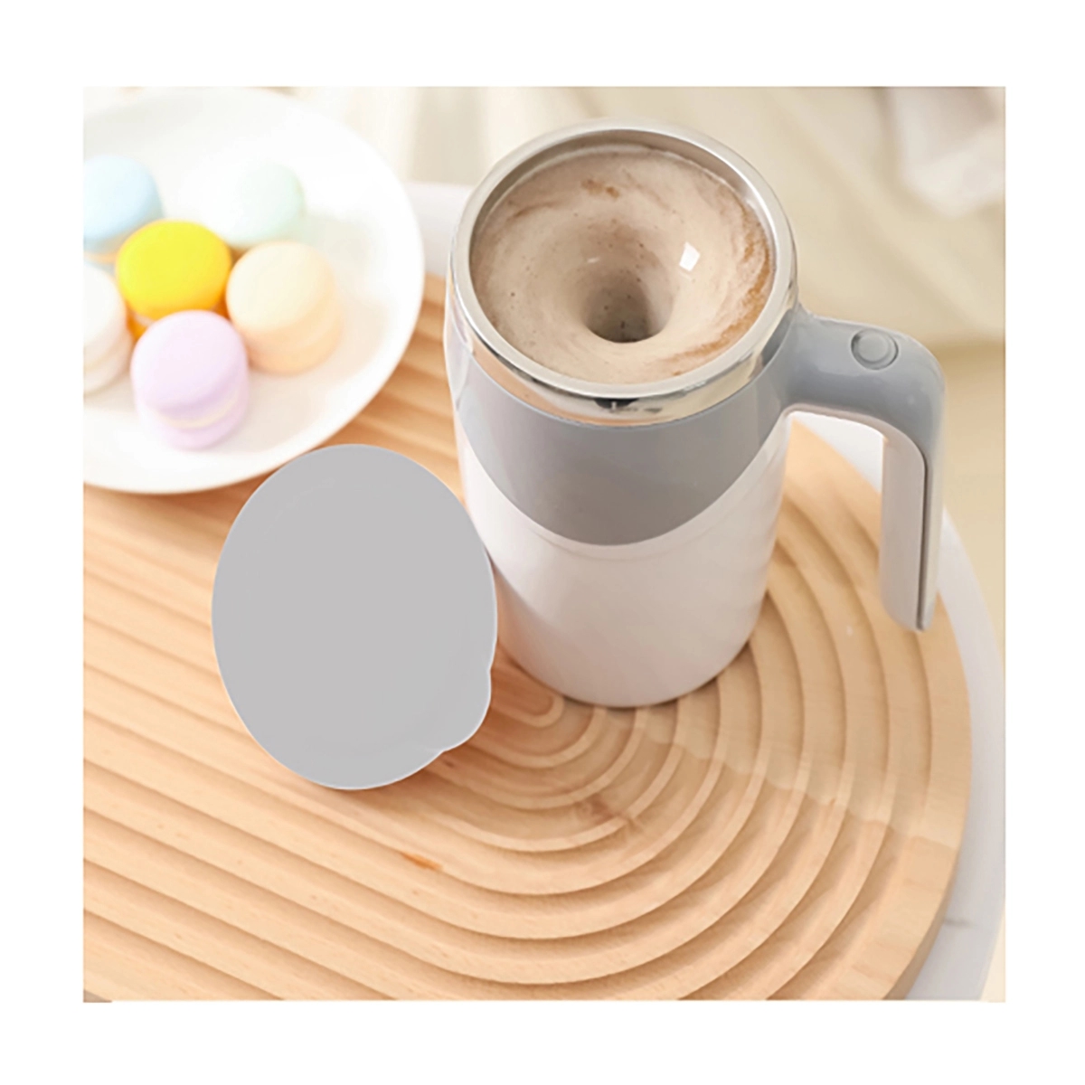 Automatic Magnetic Stirring Coffee Mug 6