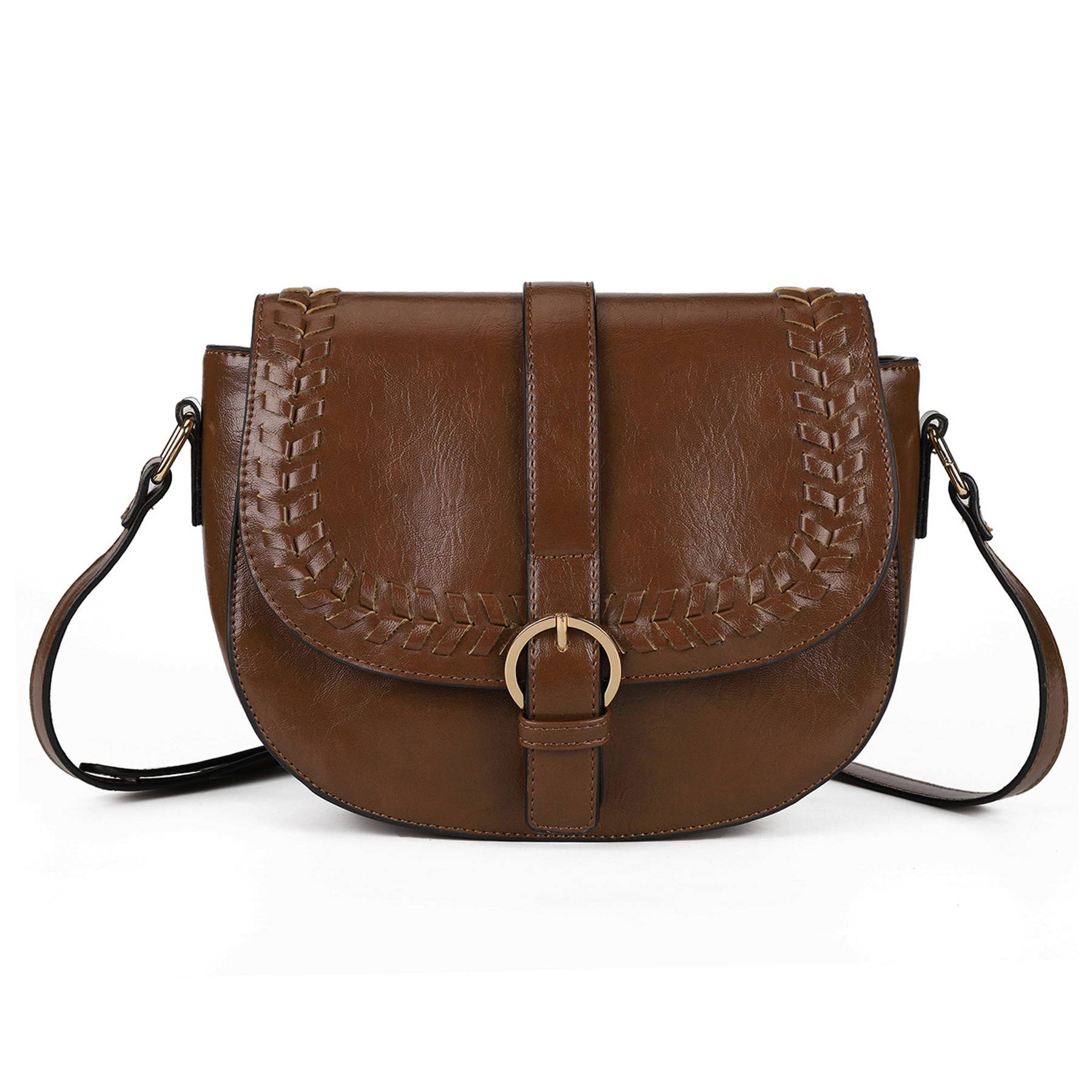 PU Vintage shoulder cross-body bag 4