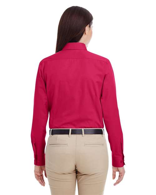 Women's Foundation Cotton Twill Shirt with Teflon - M581W 17