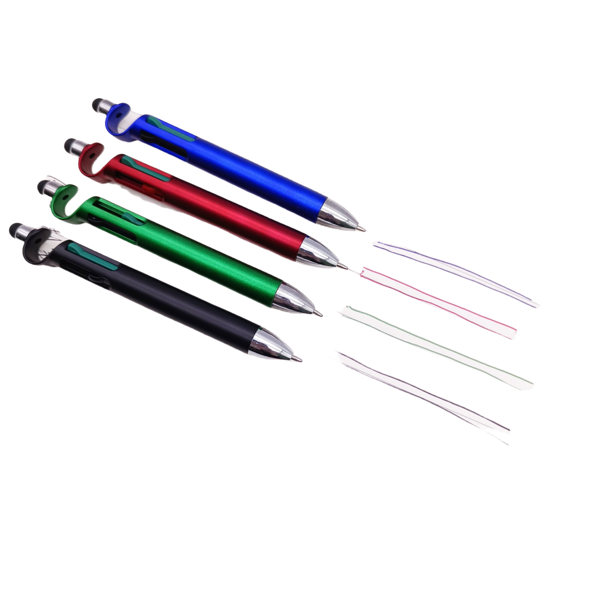 Four-Color Mobile Phone Stand Ballpoint Pen 2