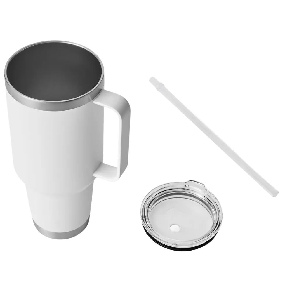 42oz. Insulated Tumbler with Handle and Straw 6