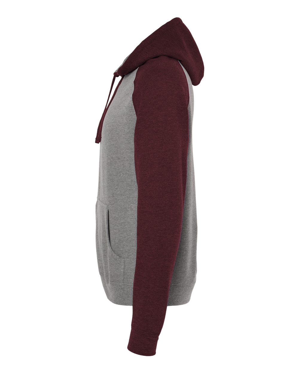 Unisex Raglan Hooded Sweatshirt - IND40RP 18