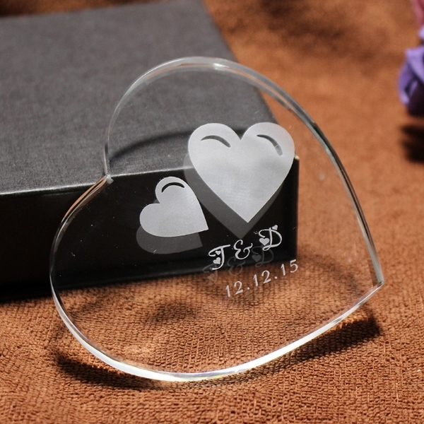 Crystal Heart Shaped Award 4