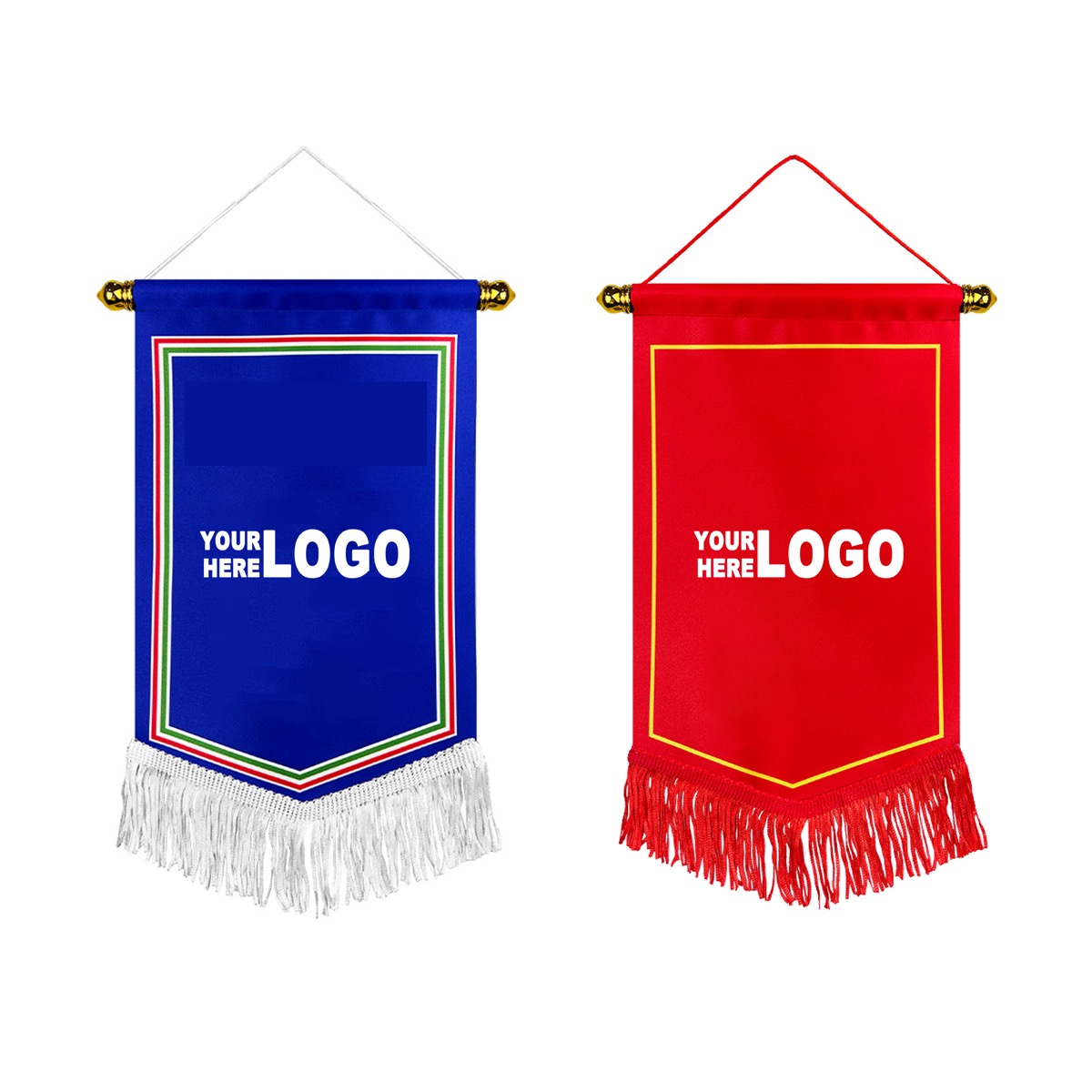 Custom Fringe Gift Banner with Rod 2