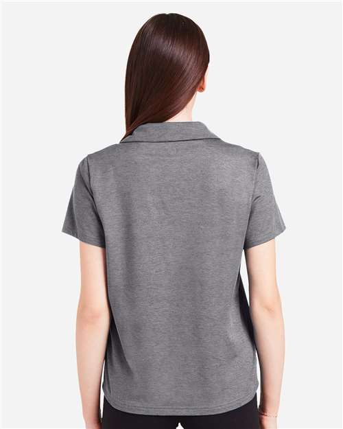 Women's Fairway Marbled Jersey Polo - PDP7058 38
