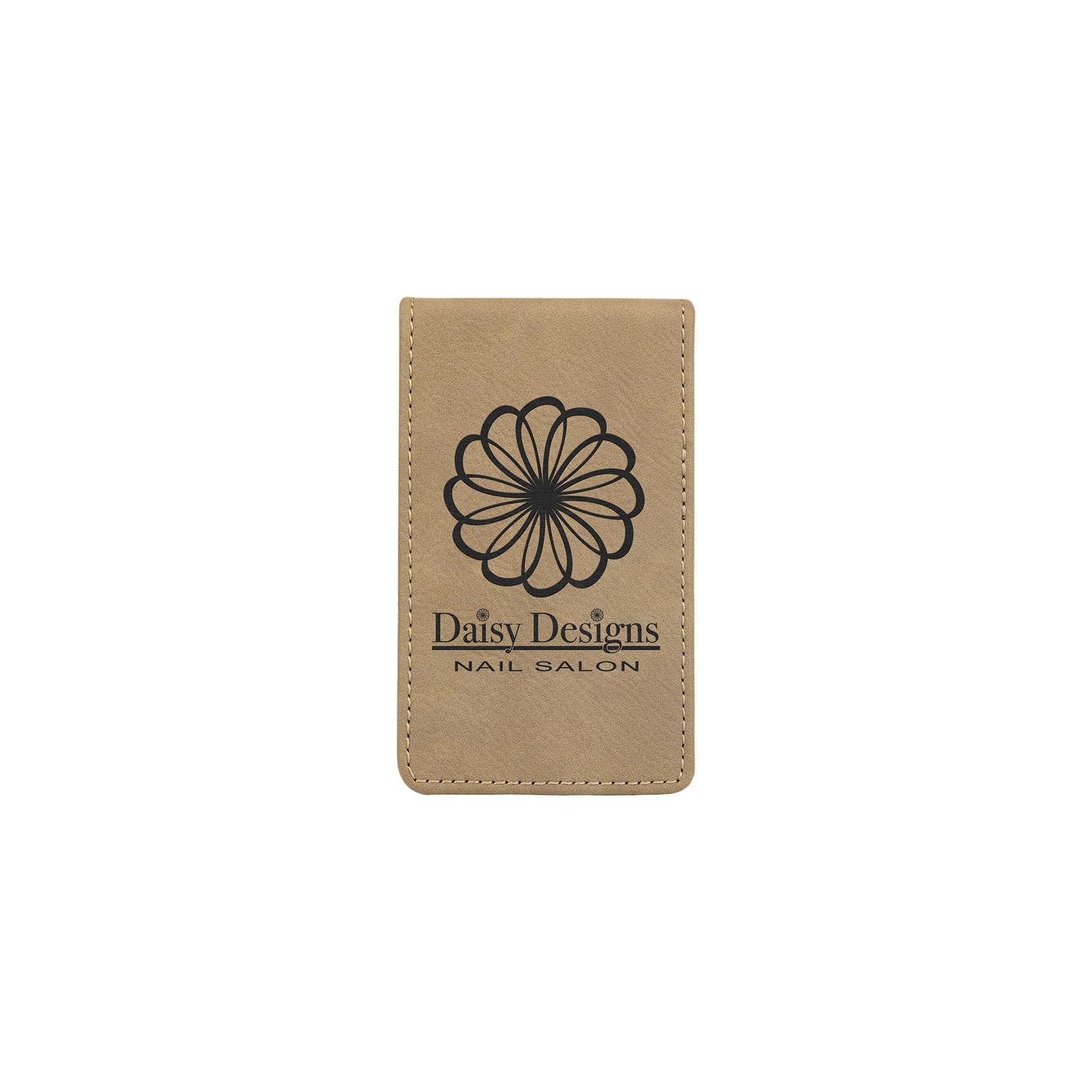 Light Brown Leatherette Manicure Set