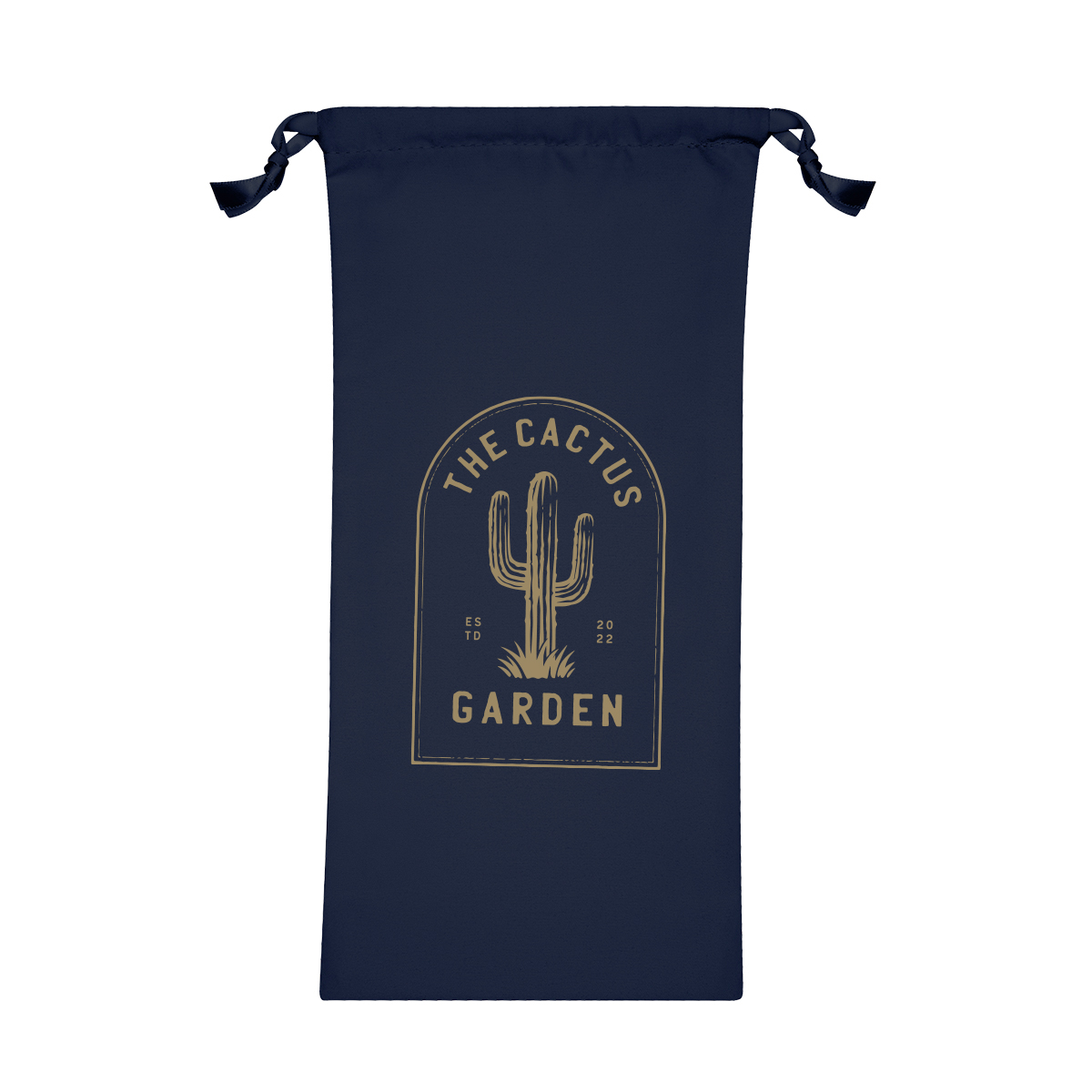 100% Polyester Pouch With Drawstring