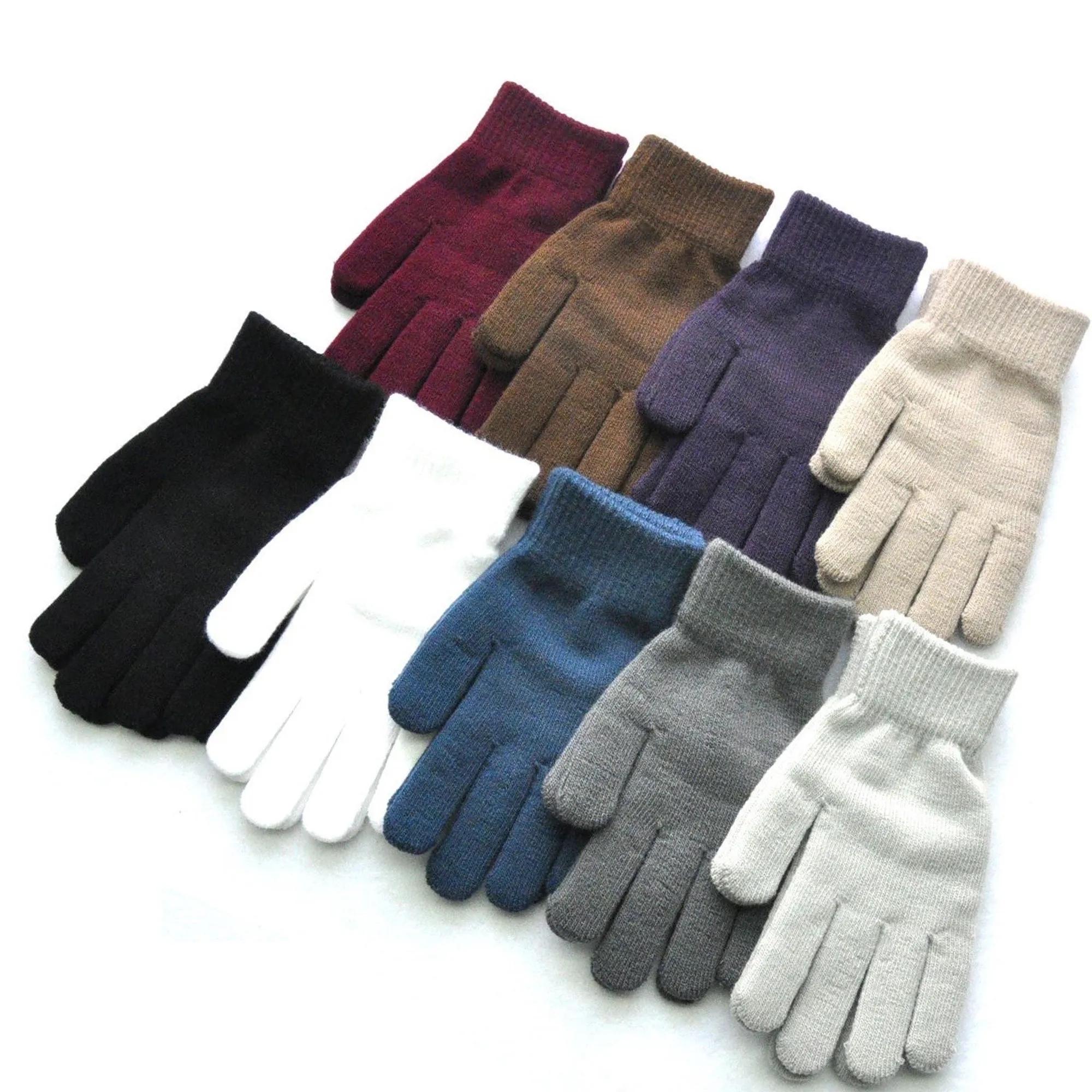 Adult Winter Knitted Glove MOQ 50PCS 3