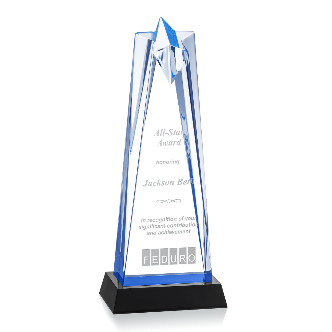 Rosina Star Award on Base - Blue 13