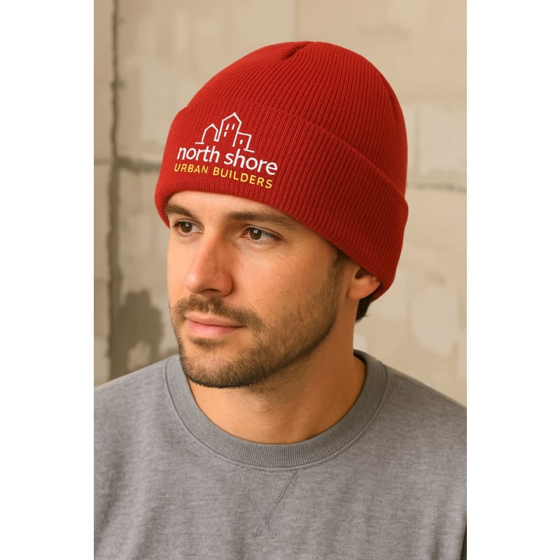 Custom Embroidered Snug Fit Beanie 8