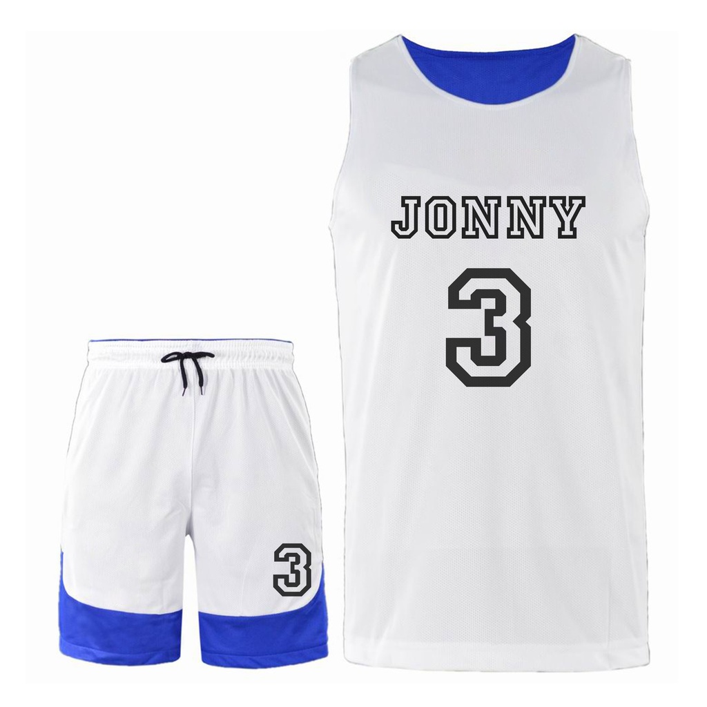 Reversible Personalized Basketball Uniform - Jersey and Shorts Set 4