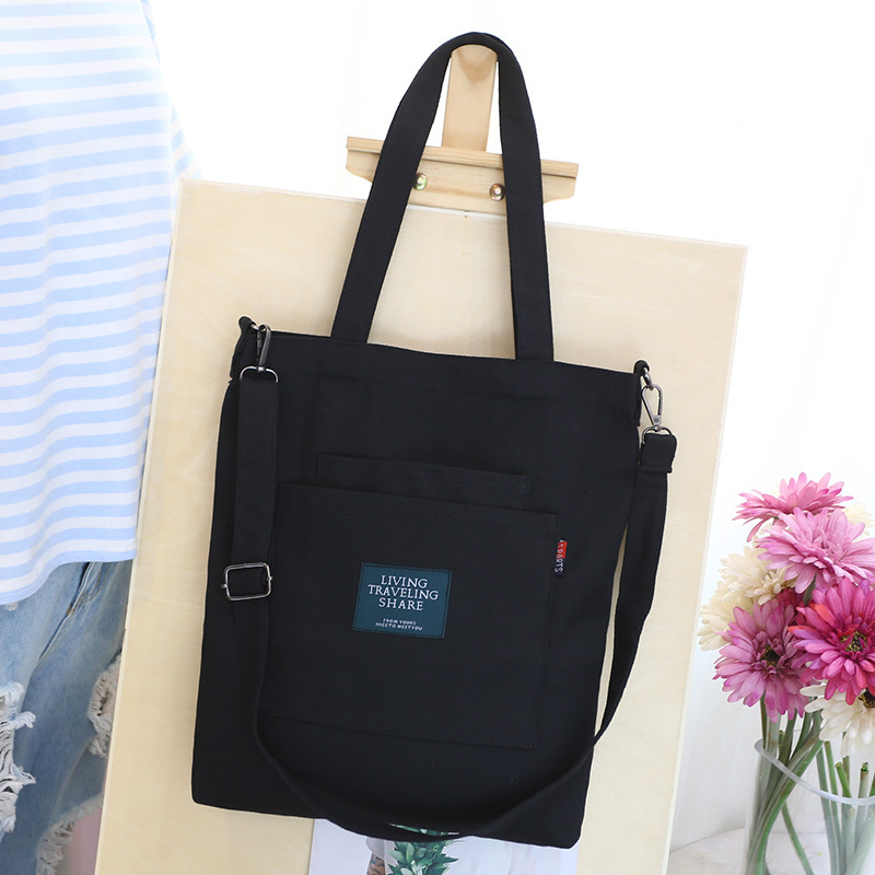 12OZ Polyester Cotton Canvas Crossbody Shoulder Bag 7