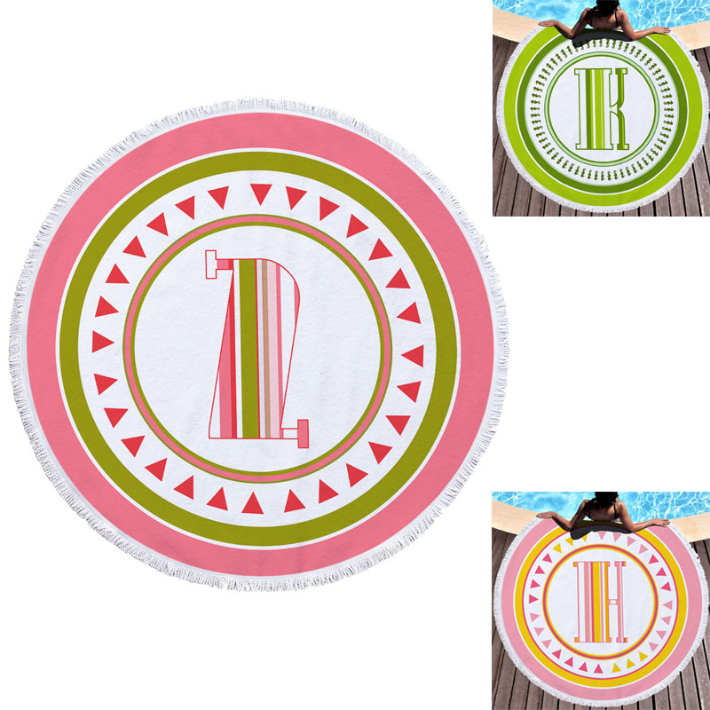 Round Beach Towel 1