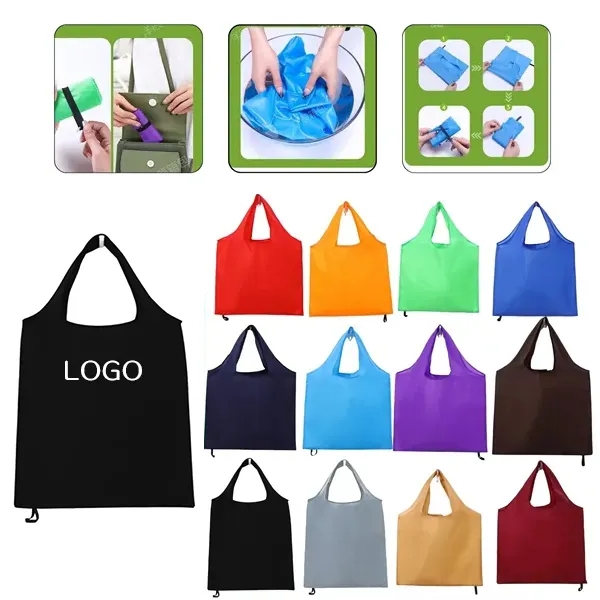 Polyester Tote Bag, custom tote bag with logo imprint 9