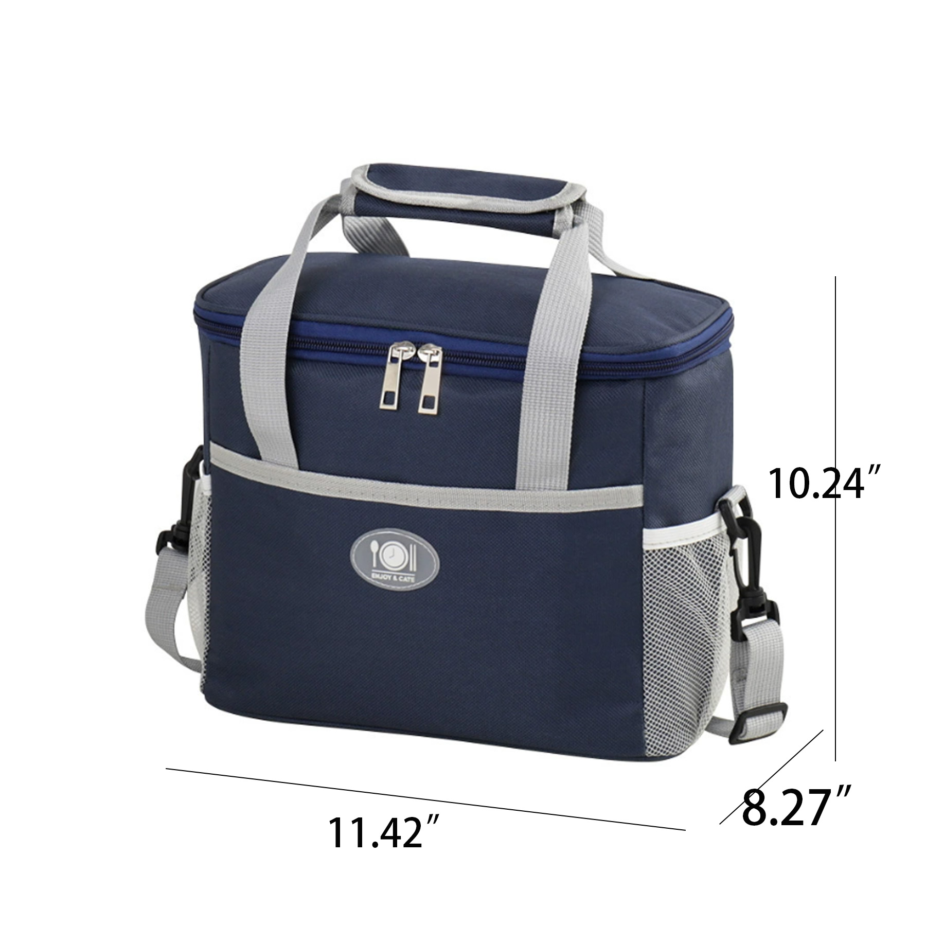 Thick Aluminum Foil Insulated Lunch Bag 3
