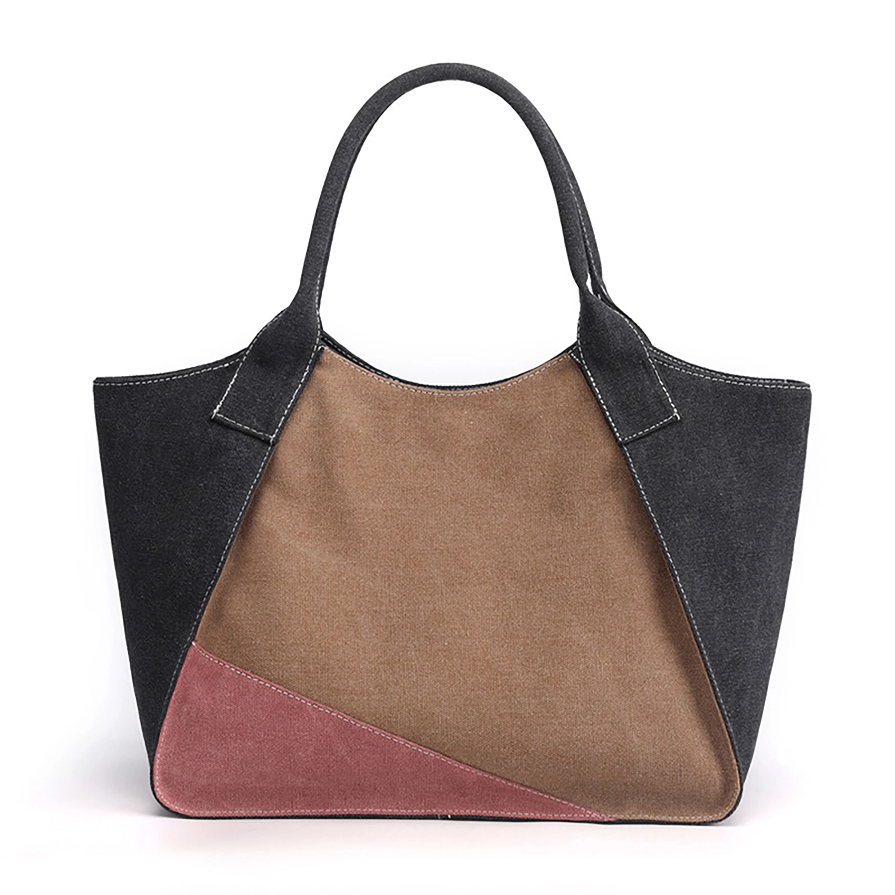 Shoulder Tote Bag For Women Canvas, custom tote bag with logo imprint 7