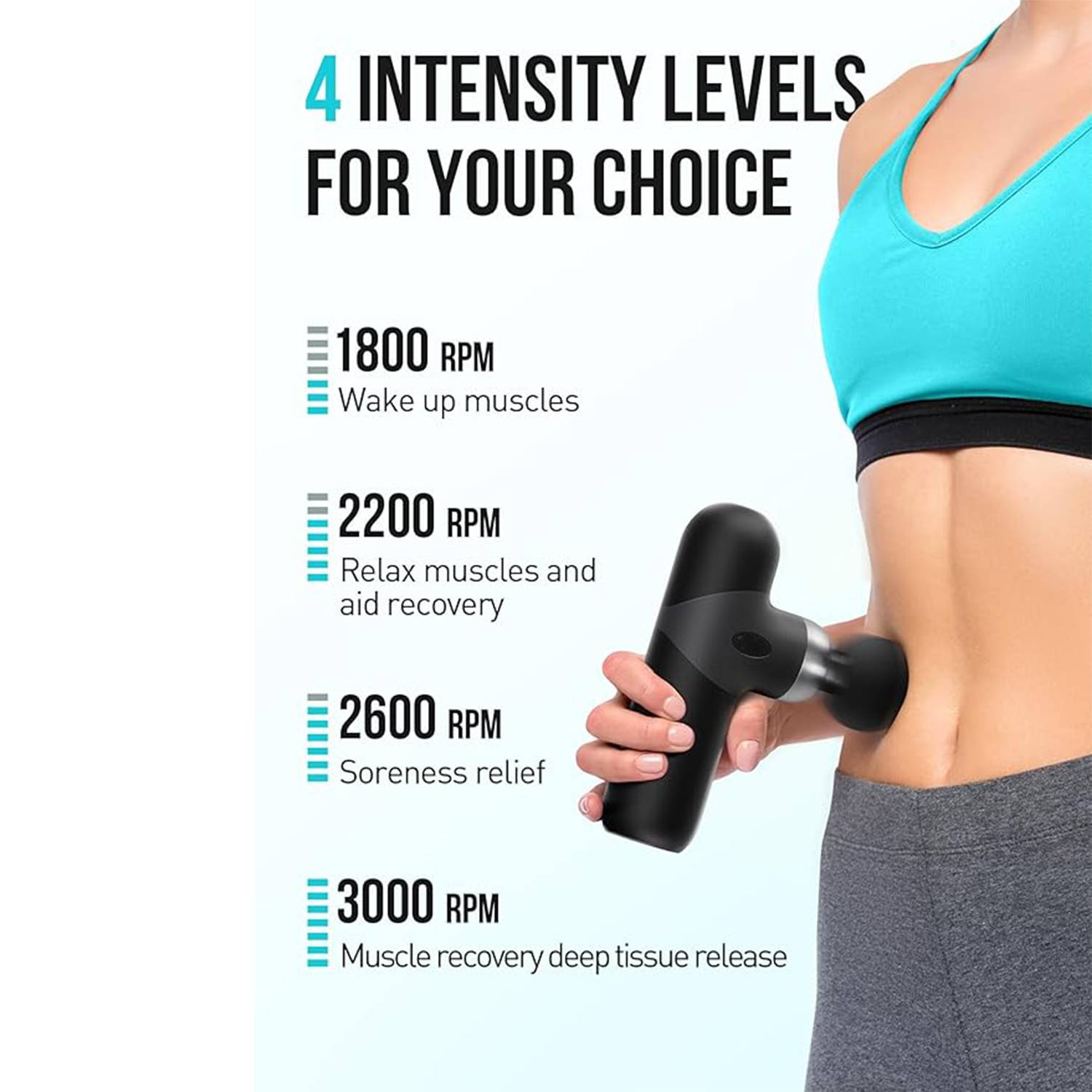 Smart Mini Electric Massage Fascia Gun 3