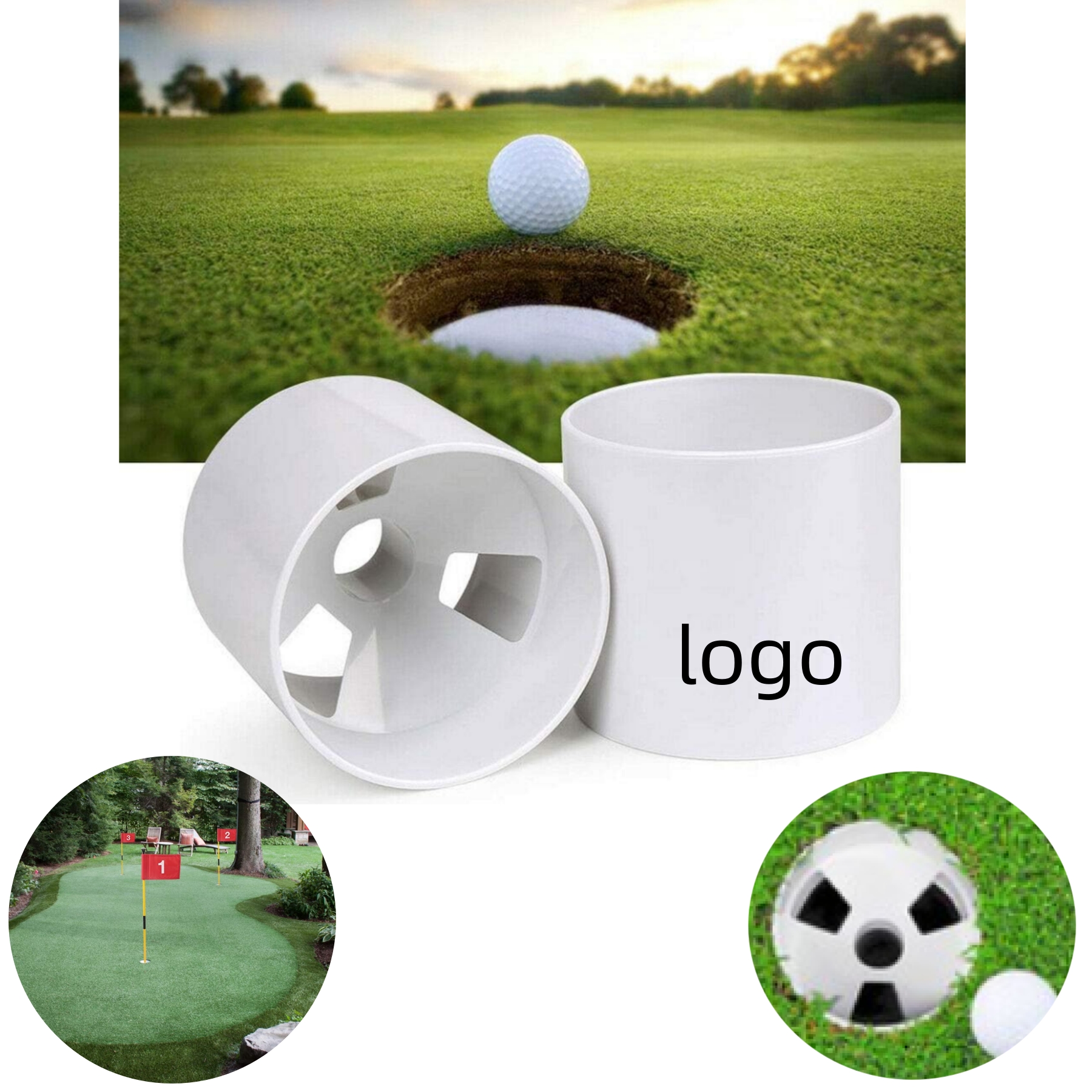 Golf Hole Cup for Backyard Practice 2