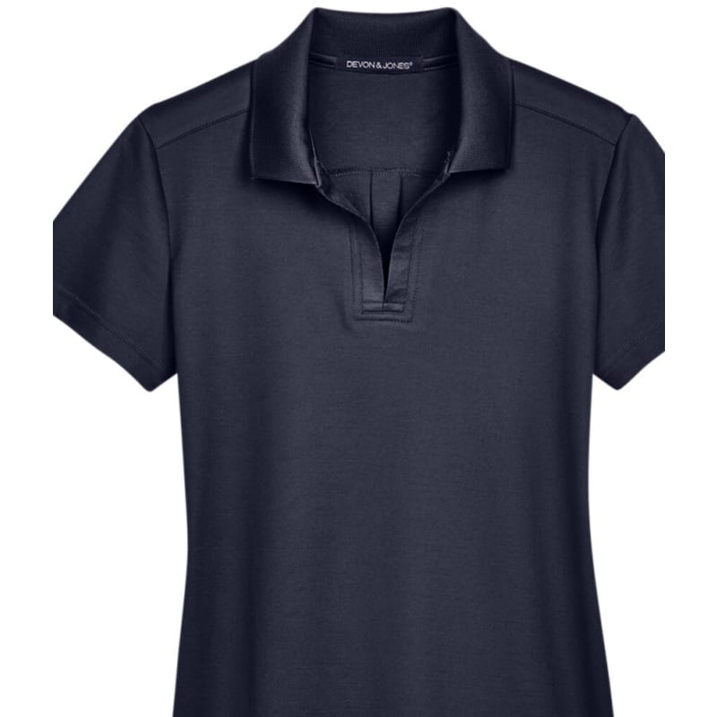 Devon & Jones CrownLux Performance™ Ladies' Plaited Polo 16