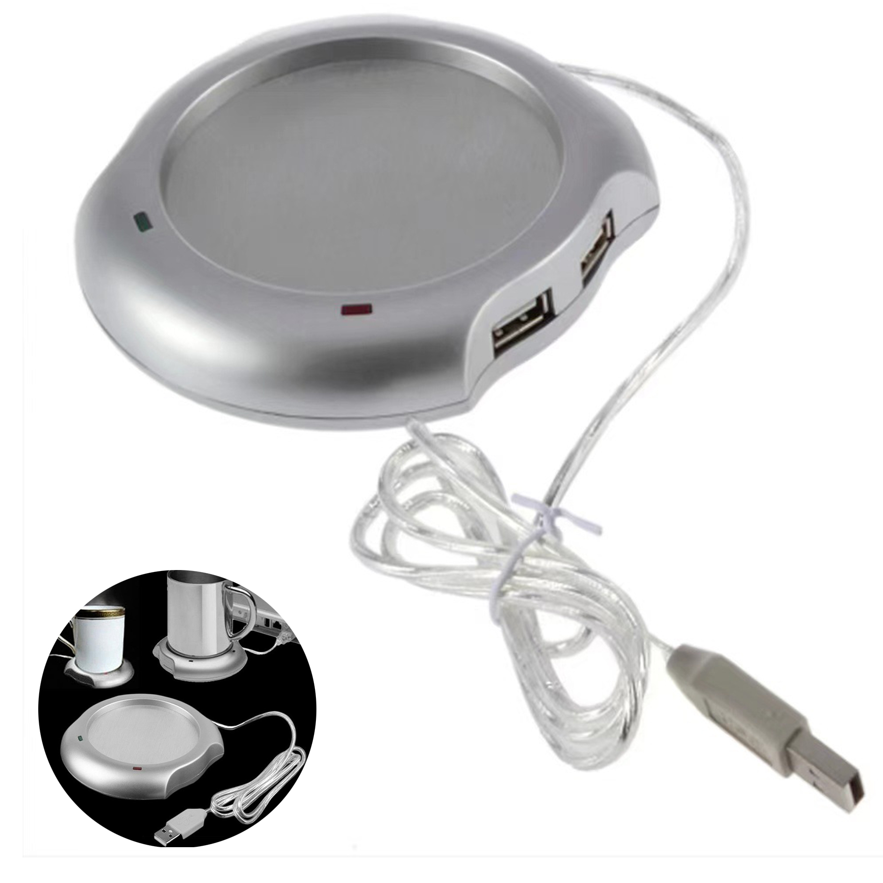 Coffee Mug Heater with 4 Hub 1
