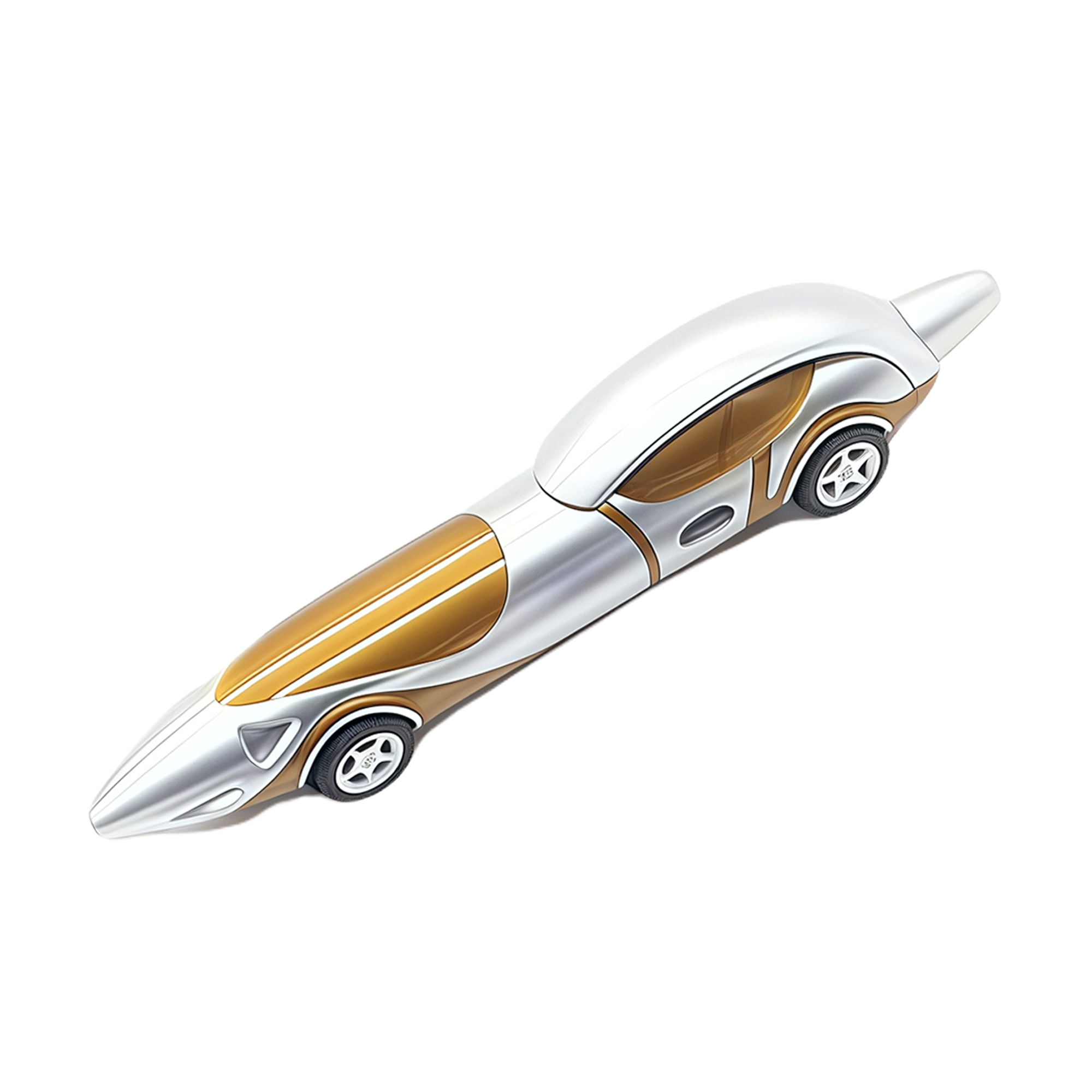 Fun Cartoon Car Ballpoint Pen for Kids - Creative Stationery Toy 1