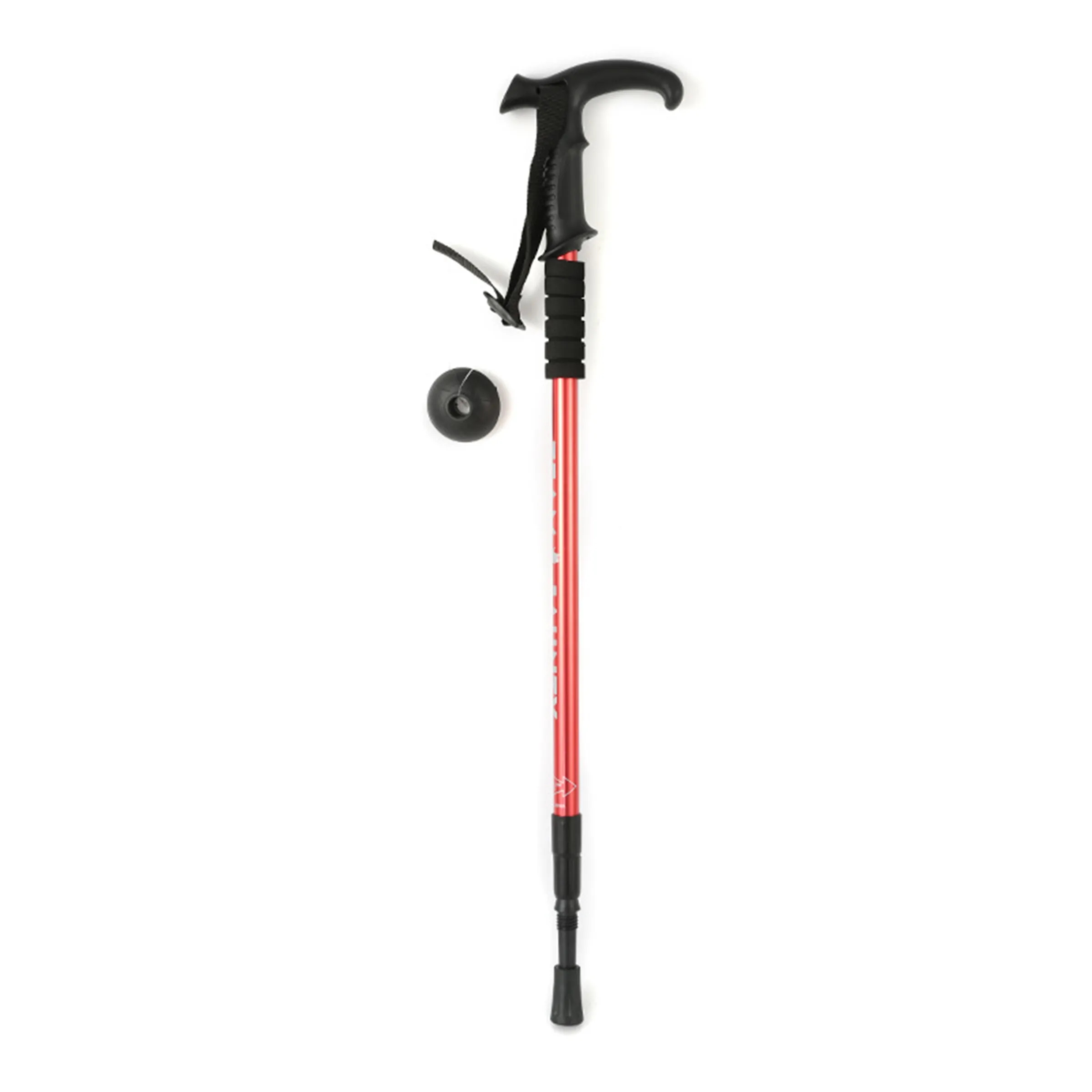 Aluminum Alloy Outdoor Three Section Telescopic Hiking Poles 5