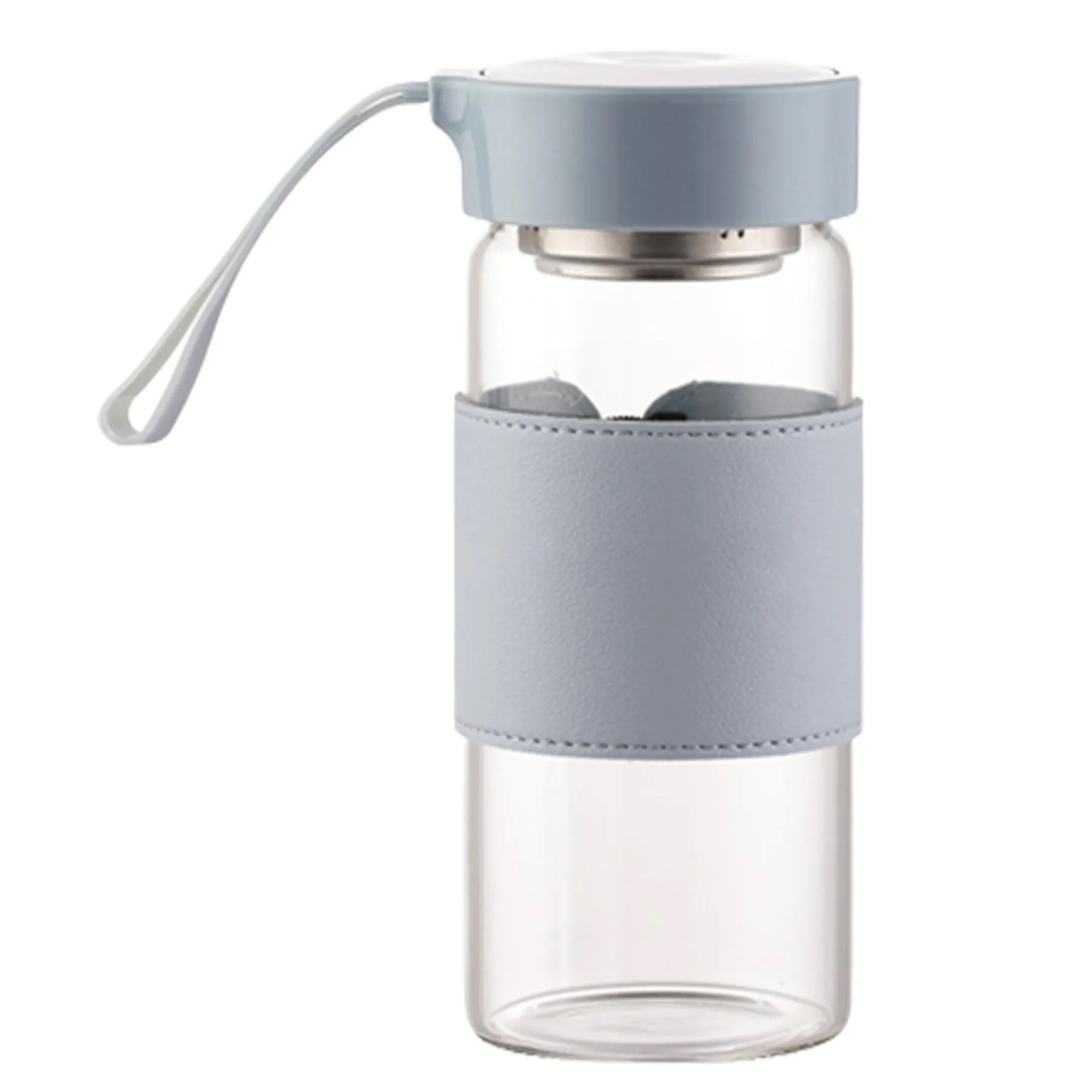 16.2Oz Glass Water Bottle W/Infuser 4