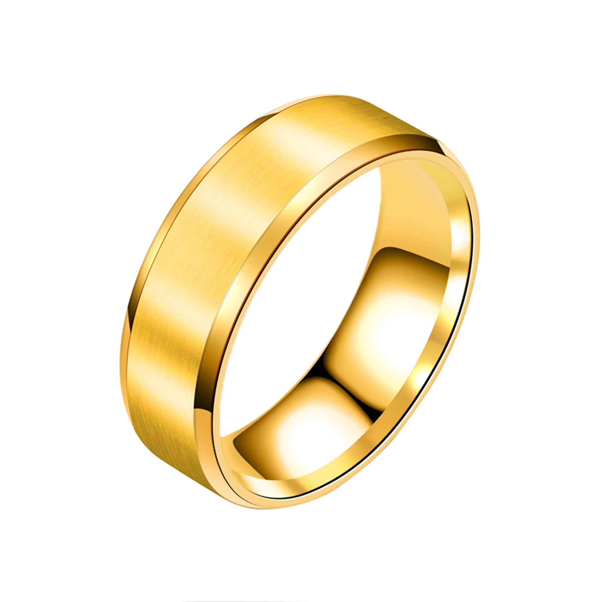 Custom Stainless Steel Metal Memorial Ring 6