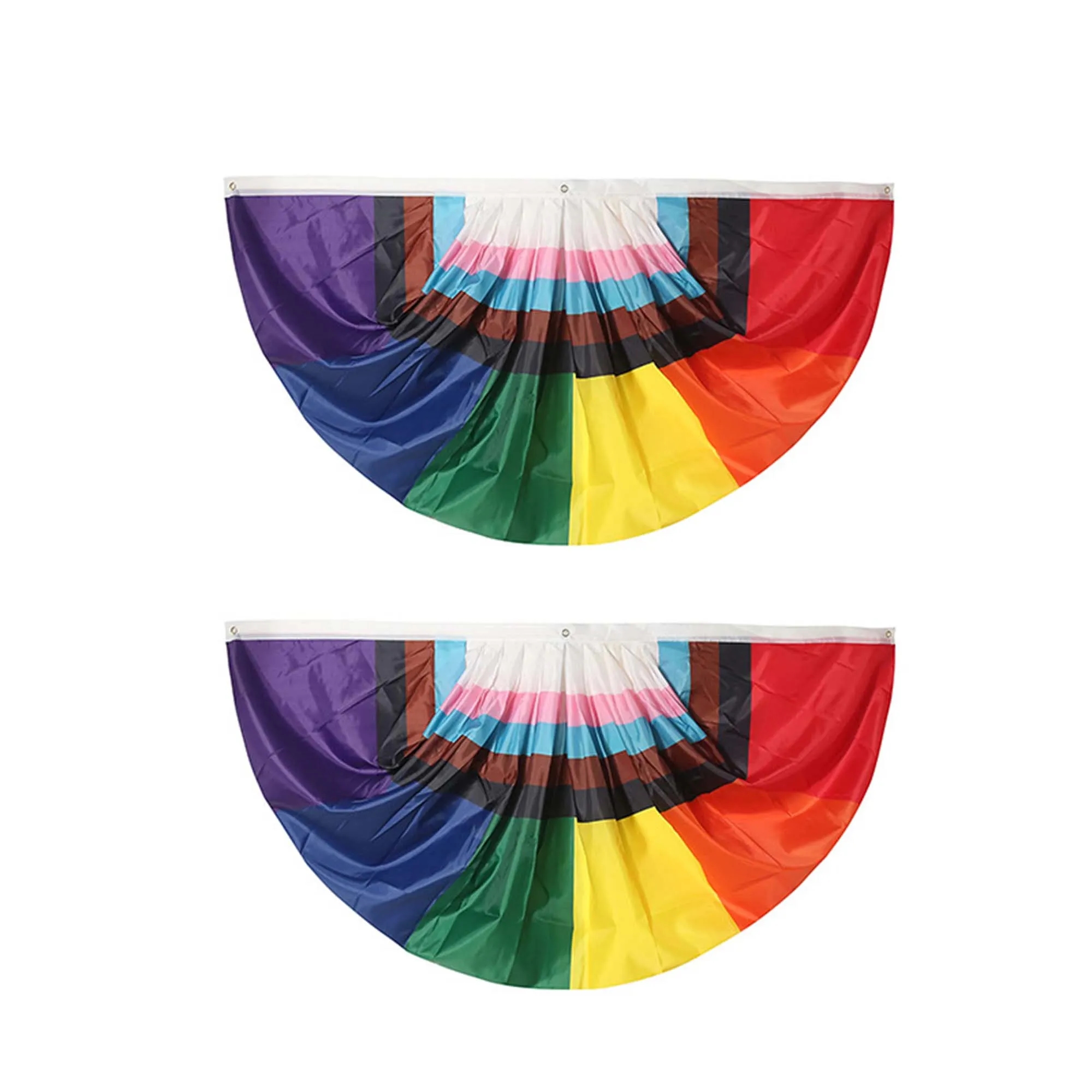 Rainbow Sector Shaped Banner 4
