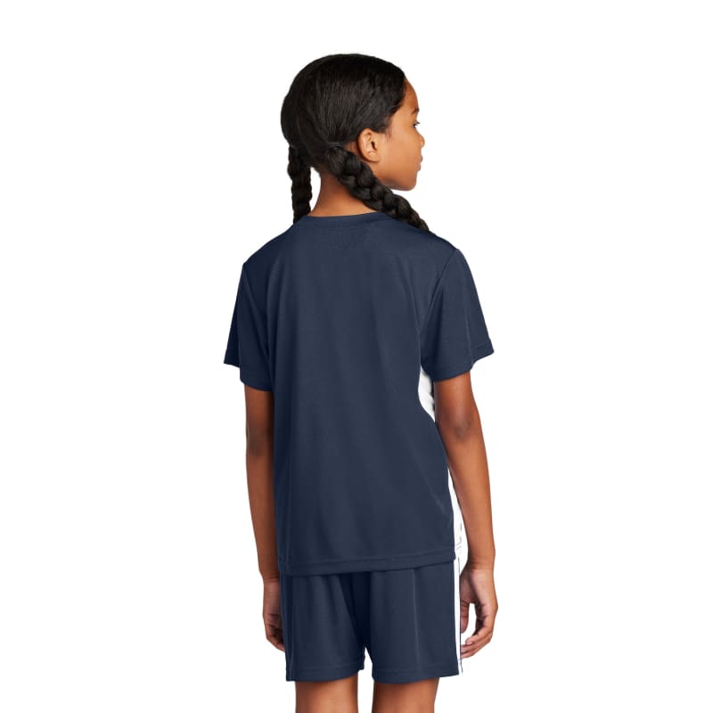 Sport-Tek Youth Competitor United V-Neck 33