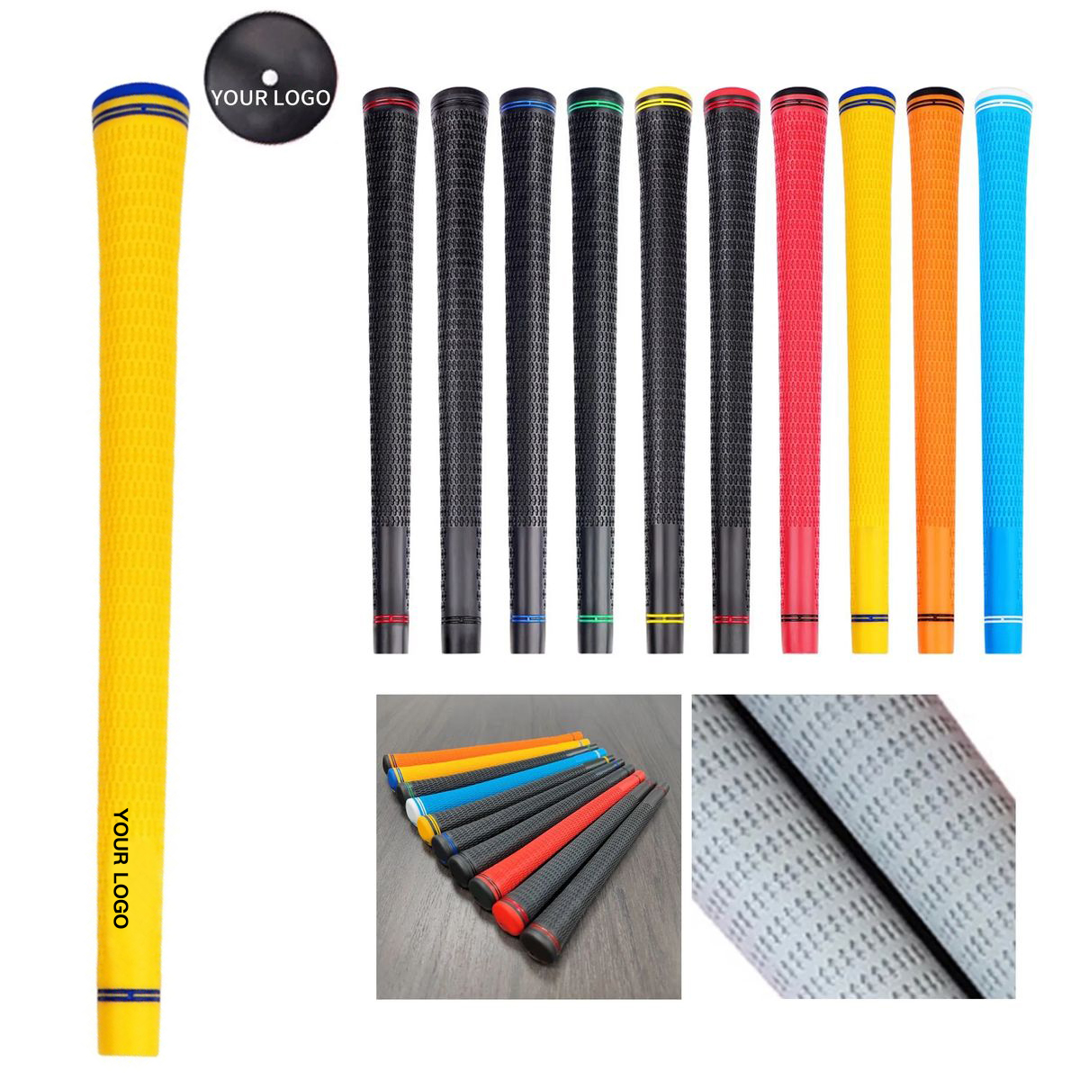 Rubber Comfortable Swing Golf Grip 6