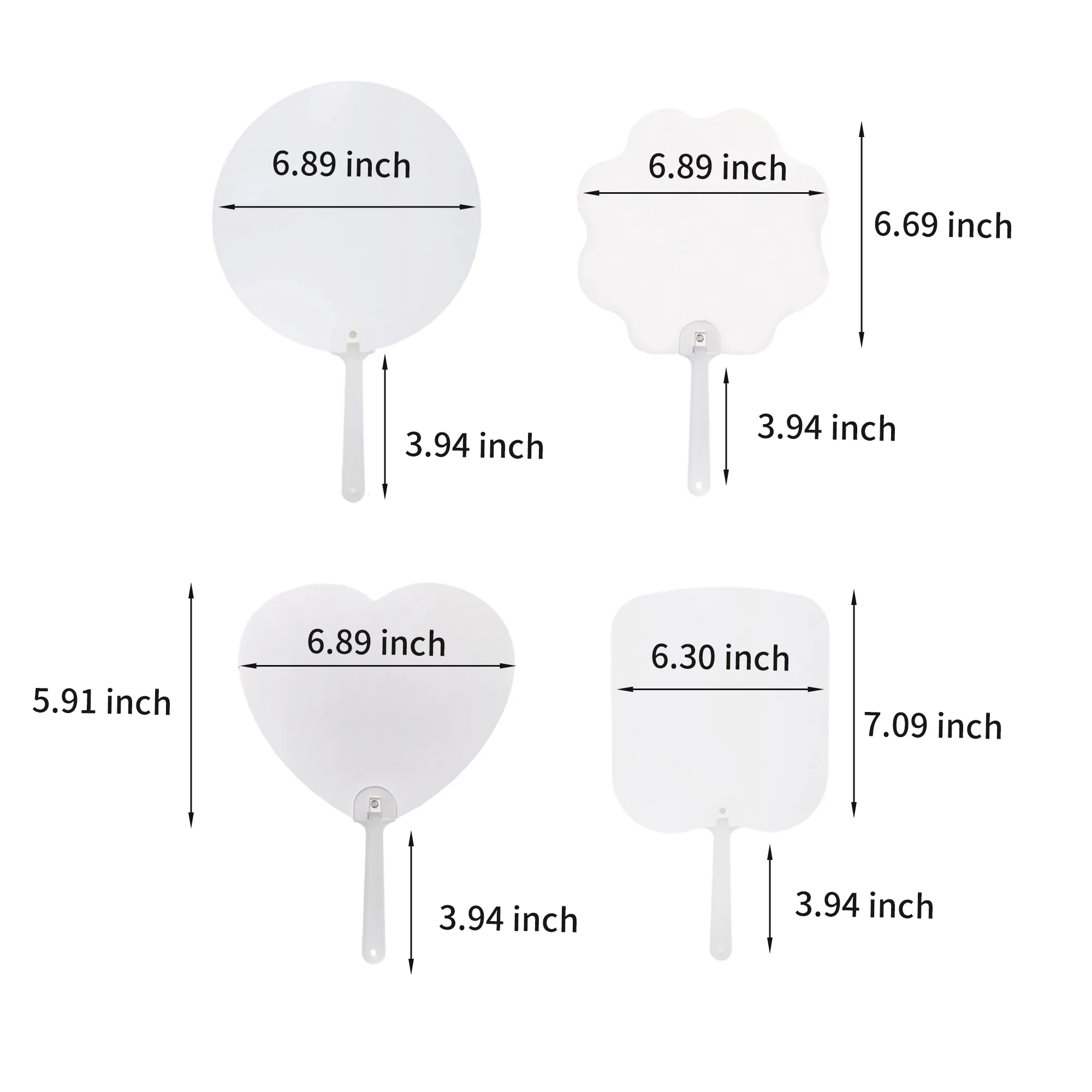 Plastic Handheld Fan 3
