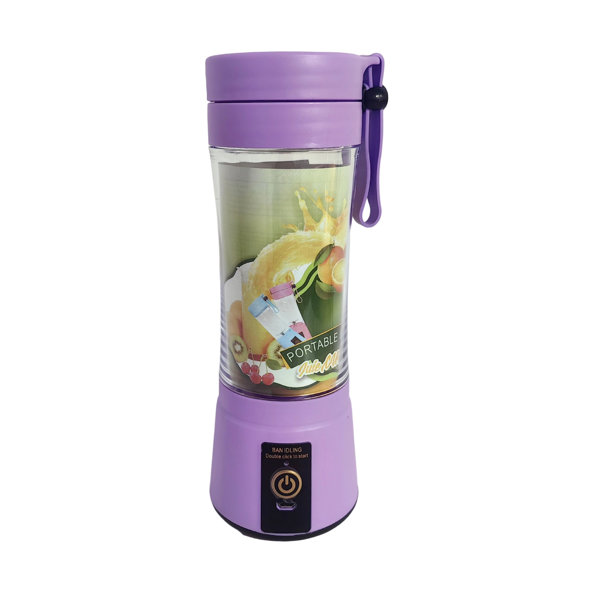 Portable Personal Blender Bottle 9.2" x 3.1" Rechargeable 7