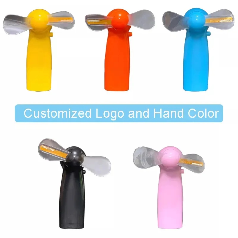 Custom LED Promotional Light Up Mini Fan 2