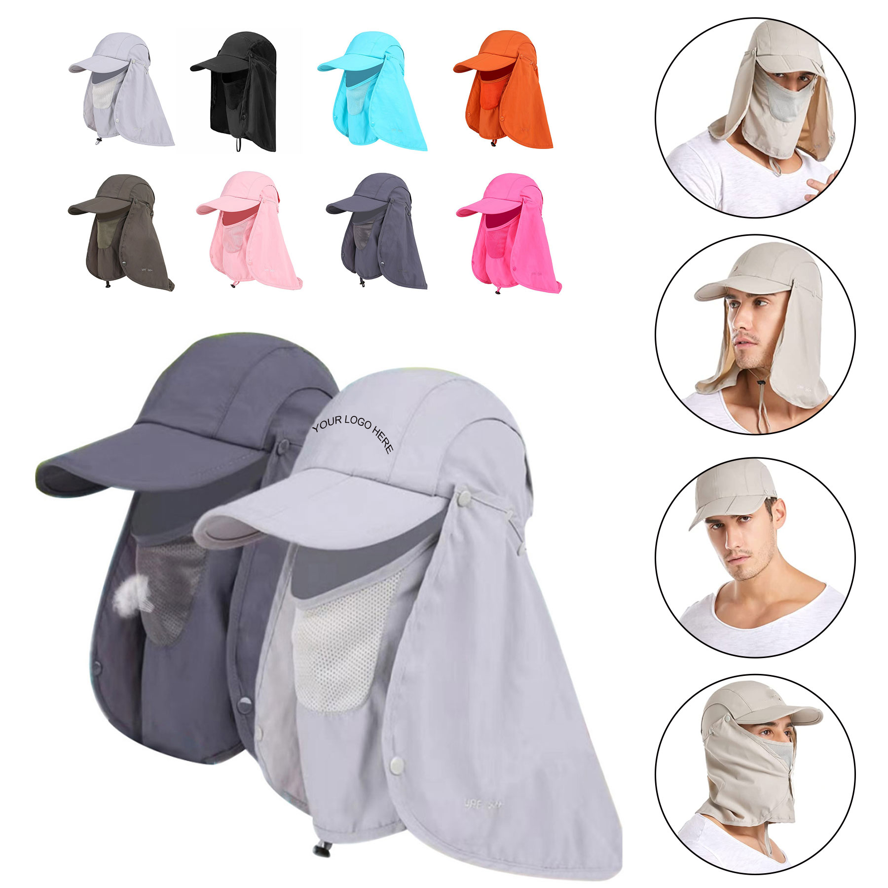 Foldable Fishing Hat 2