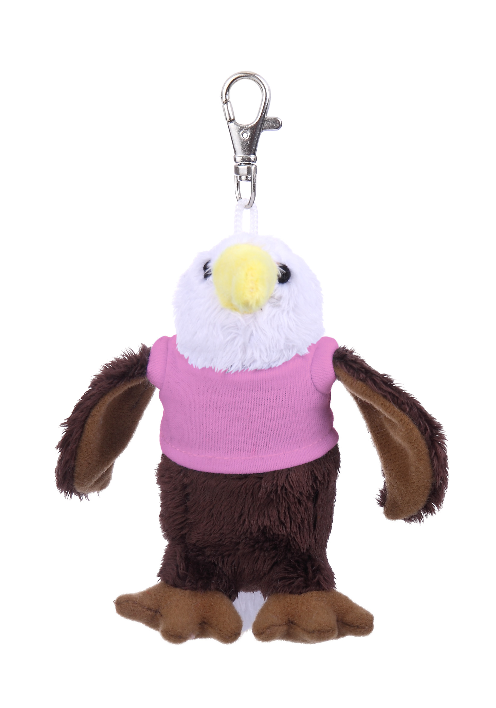 Soft Plush Eagle Keychain with Tee 7