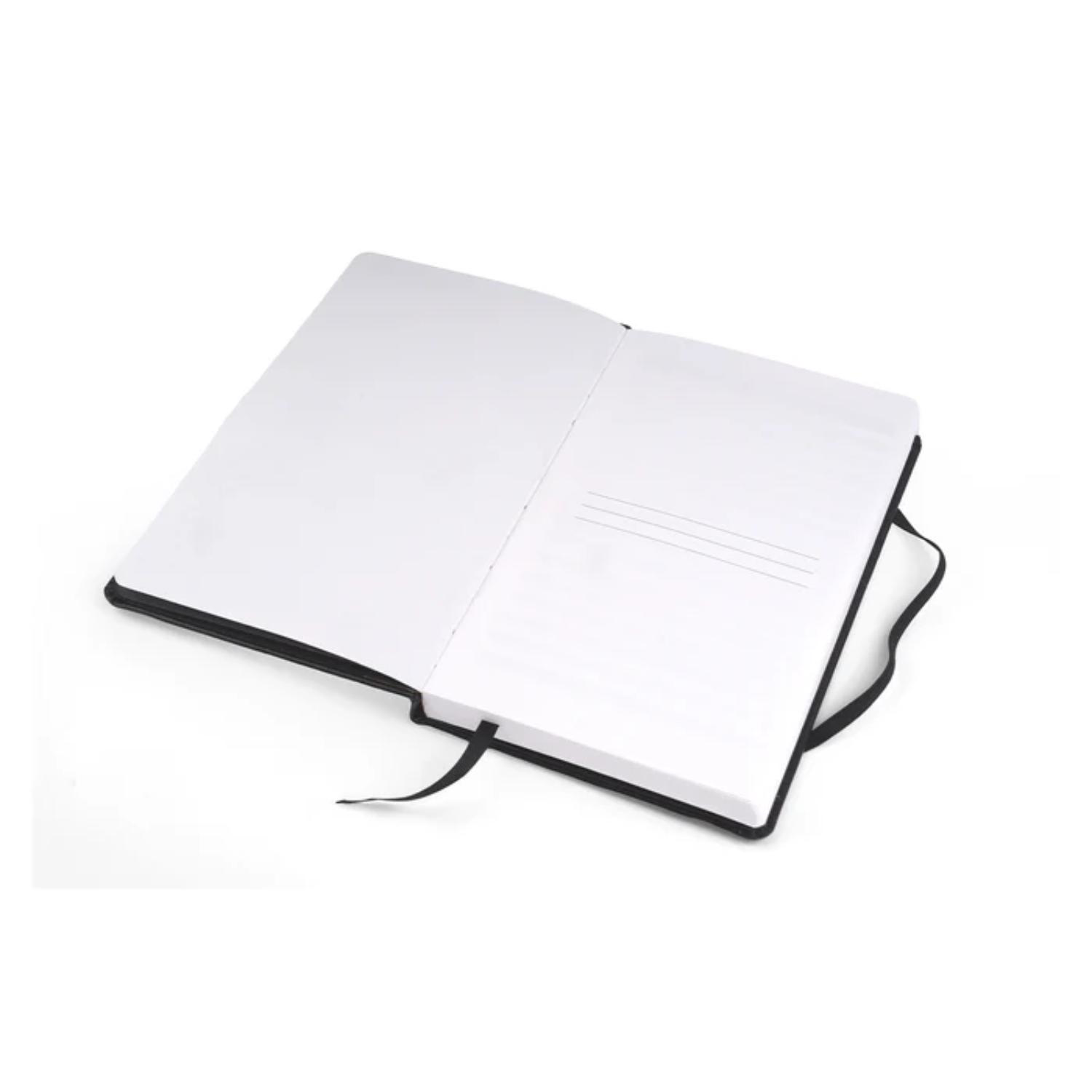 SHEAFFER® Executive Gift Set Bright Chrome S300 9342 Ballpoint Pen with Medium Hard Notebook 6