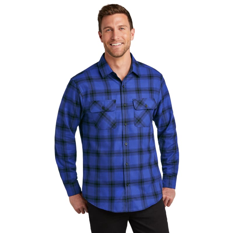 Port Authority Plaid Flannel Shirt. 30