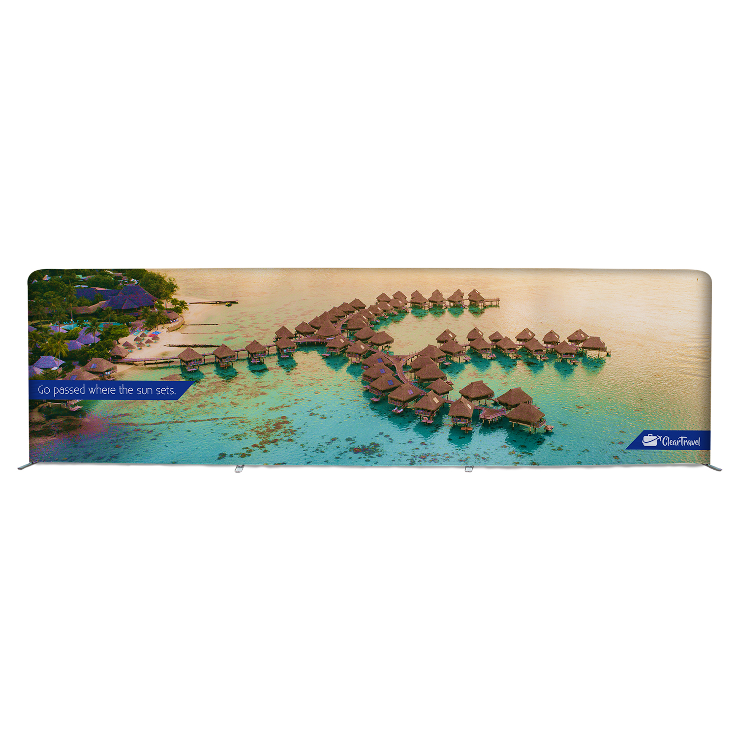30' EuroFit™ Straight Wall Kit (Recycled Polyester Knit) 9