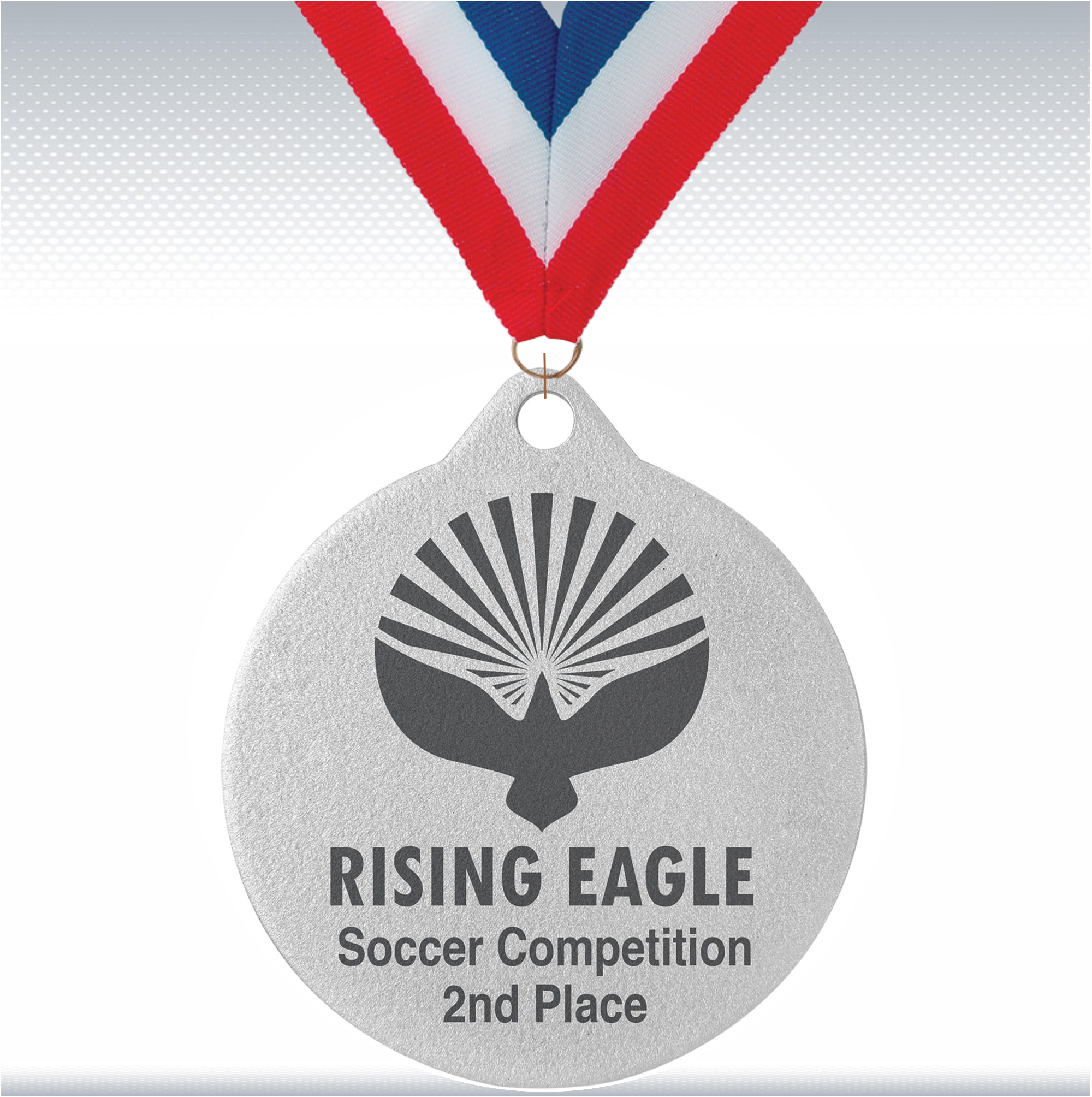 2 3/4" Laserable Medal 10