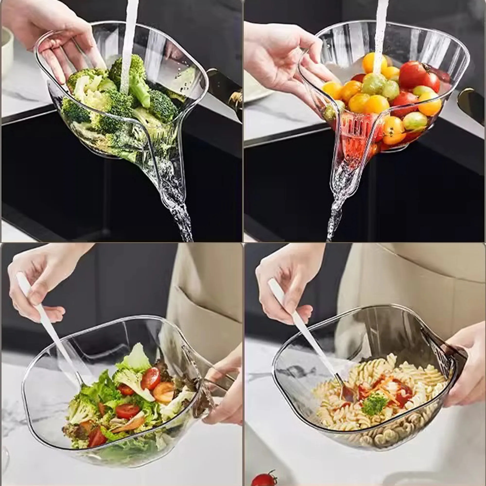 Kitchen Fruit and Vegetable Storage Drainage Basket 4