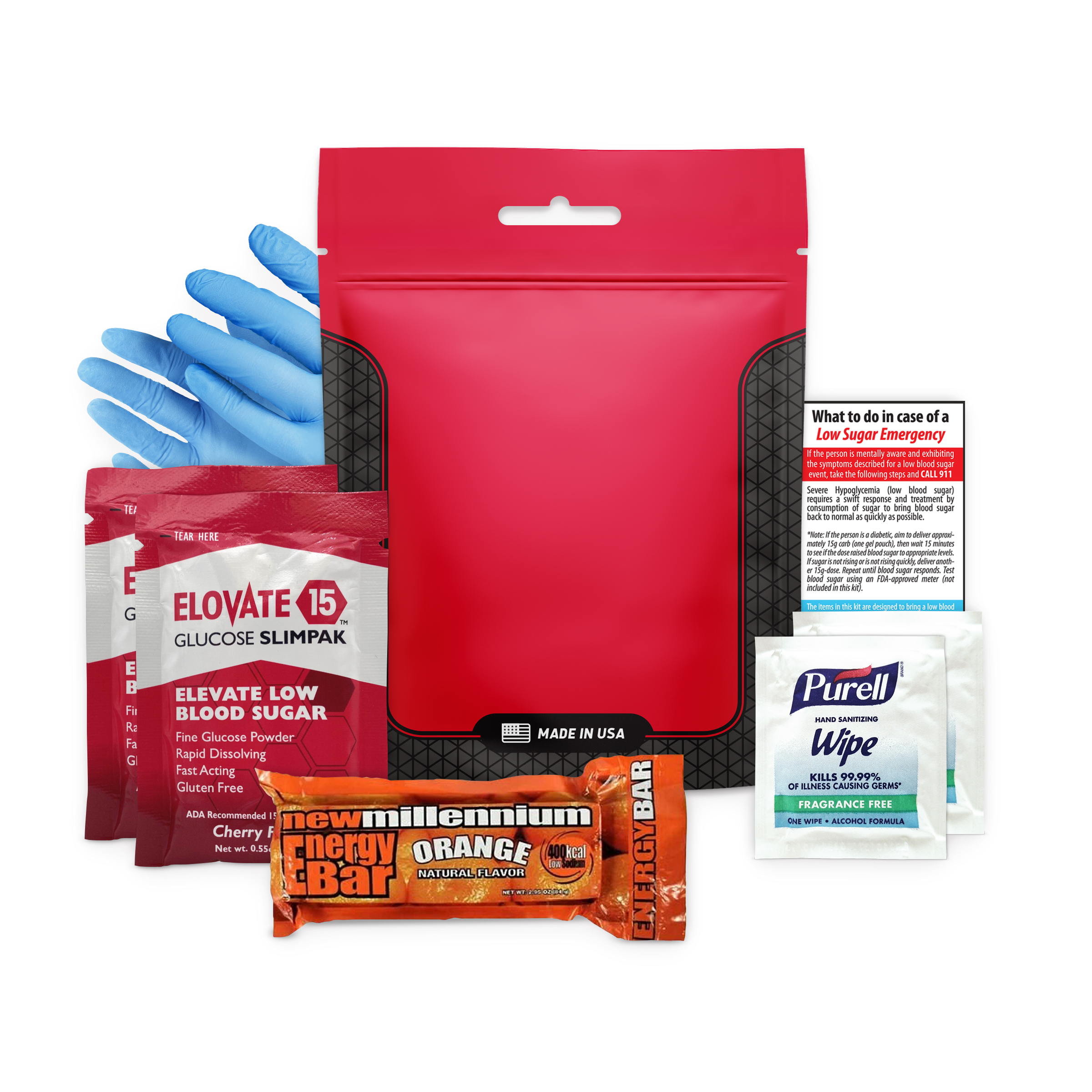 Low-Sugar Emergency Diabetes Kit 13
