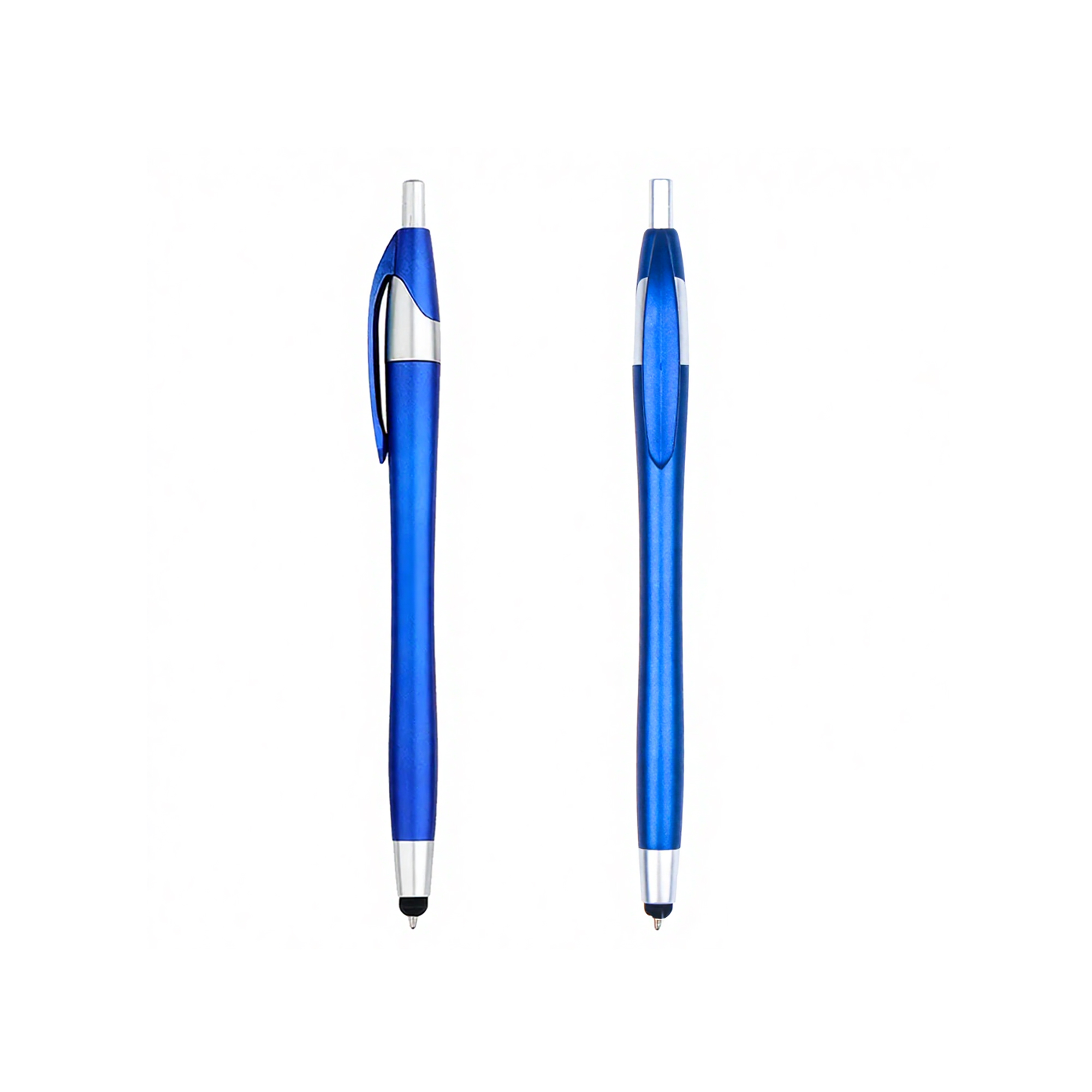 Two In One Plastic Stylus Ballpoint Pen 5.91" 10