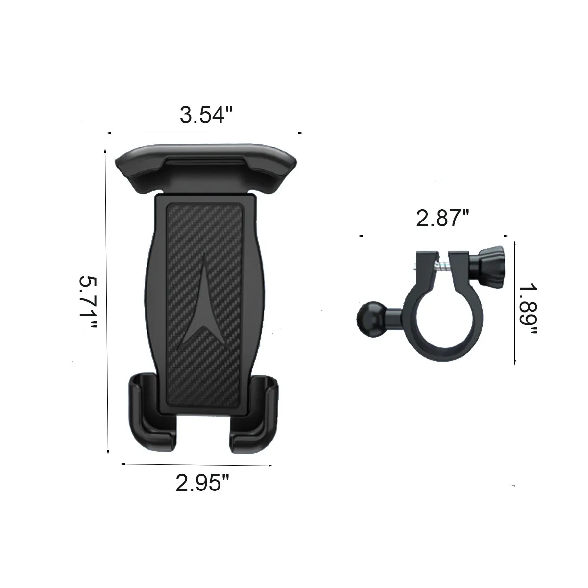 All-Round Adjustble Bicycle Handlebar Cell Phone Holder 3