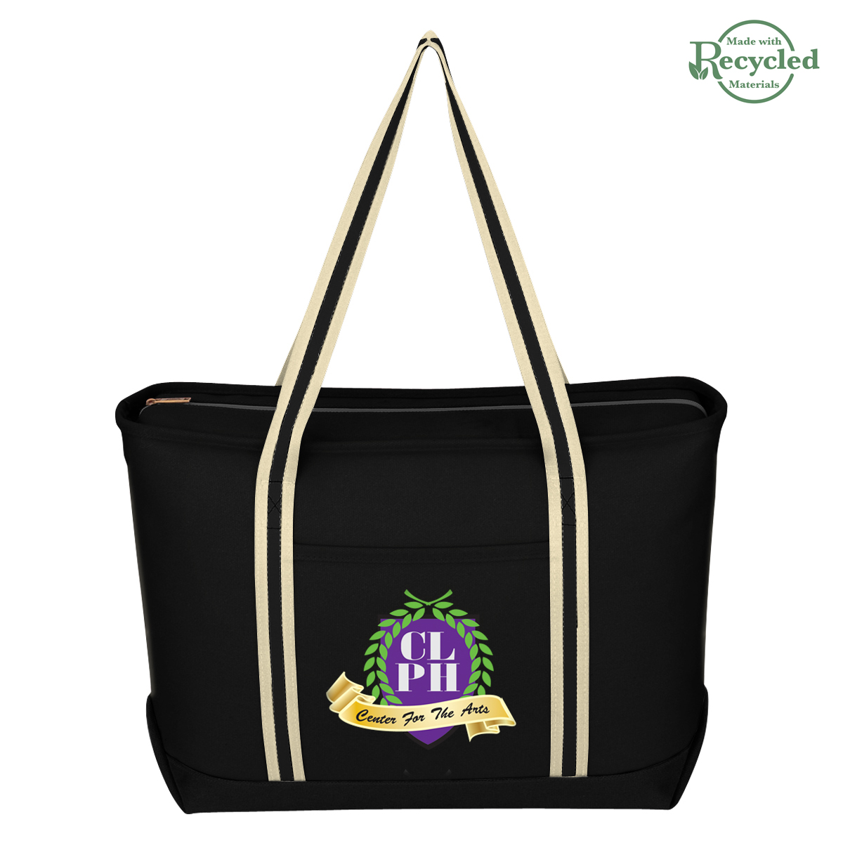 Large Cotton Canvas Admiral Tote Bag, custom tote bag with logo imprint 45