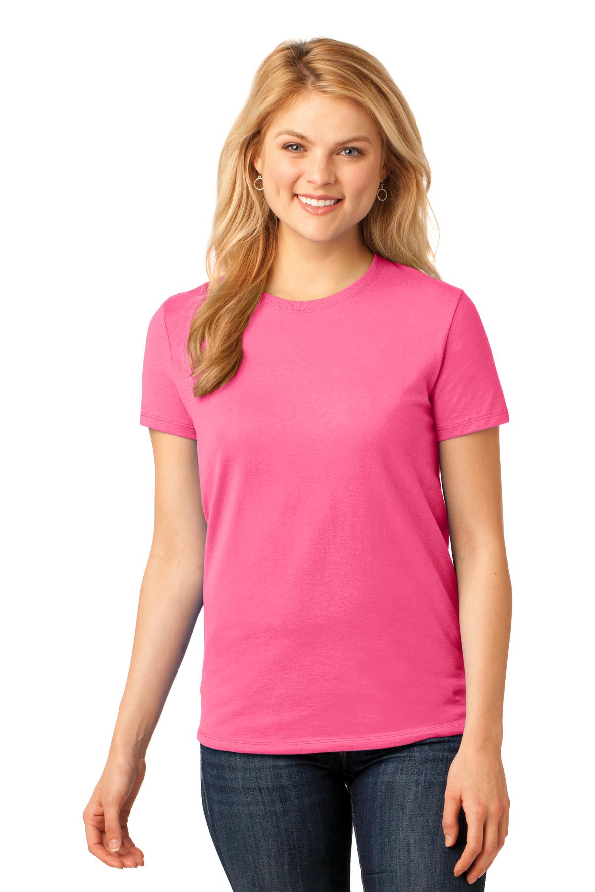 Port & Company® Women's Core Cotton Tee 165
