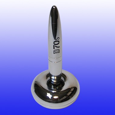 SILVER FLOATING CORONA CIGAR PEN 1