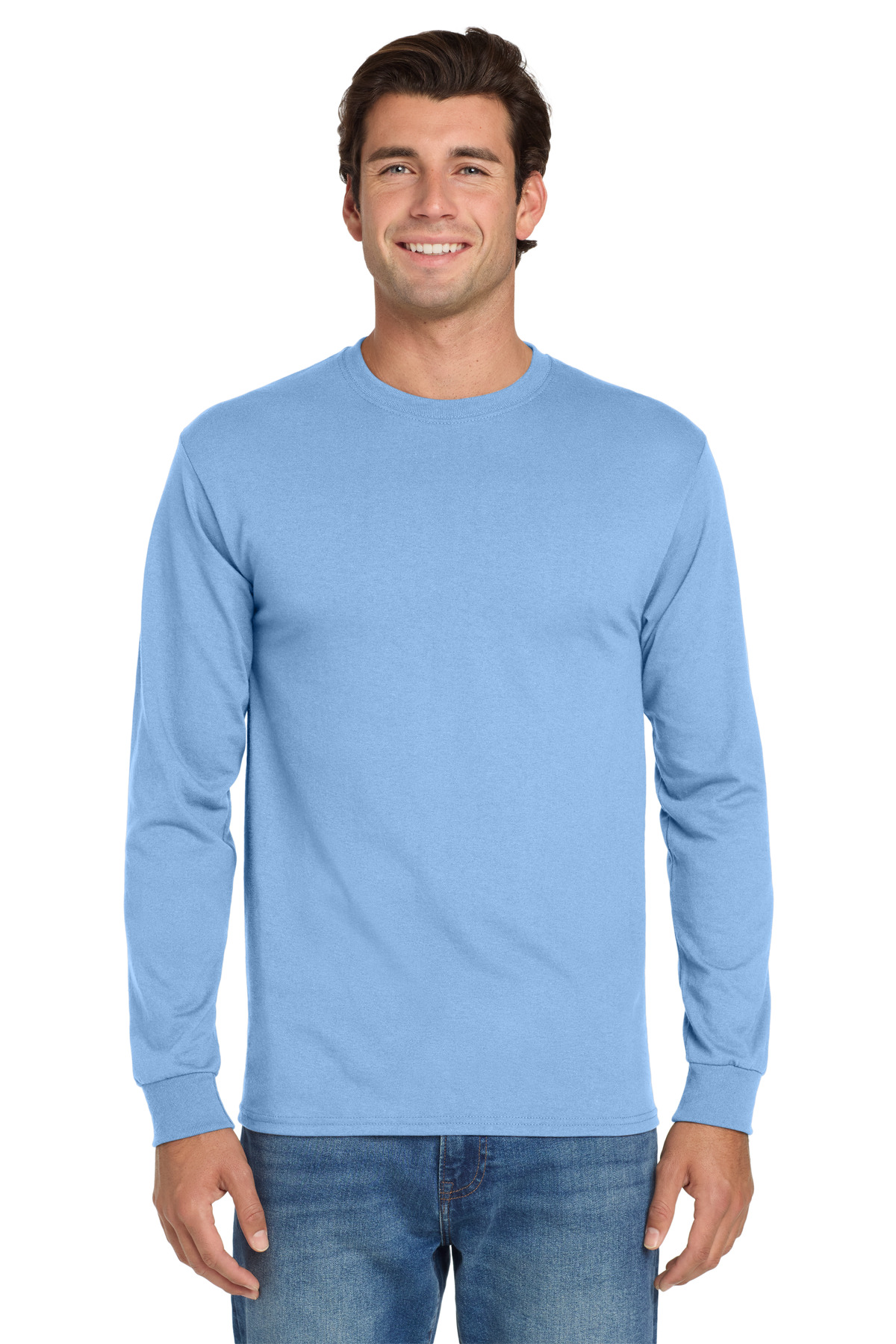 Jerzees - Dri-Power 50/50 Cotton/Poly Long Sleeve T-Shirt. 29LS 68