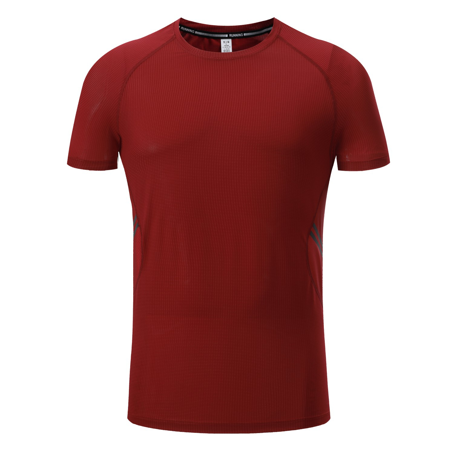 Men's Running Short Sleeve T-Shirt - Stock Style 14 14