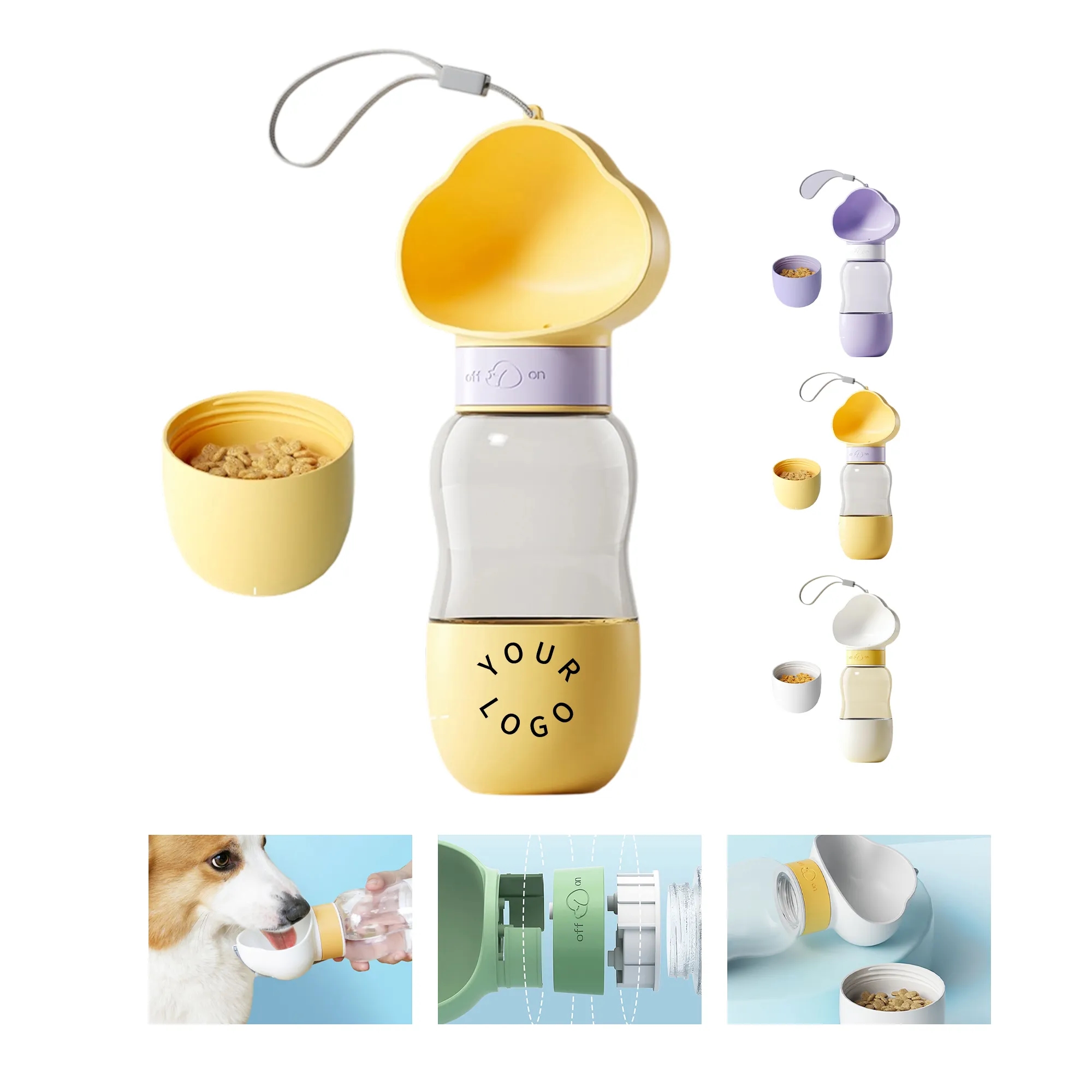 Puppy Bottle Plastic 16oz 4